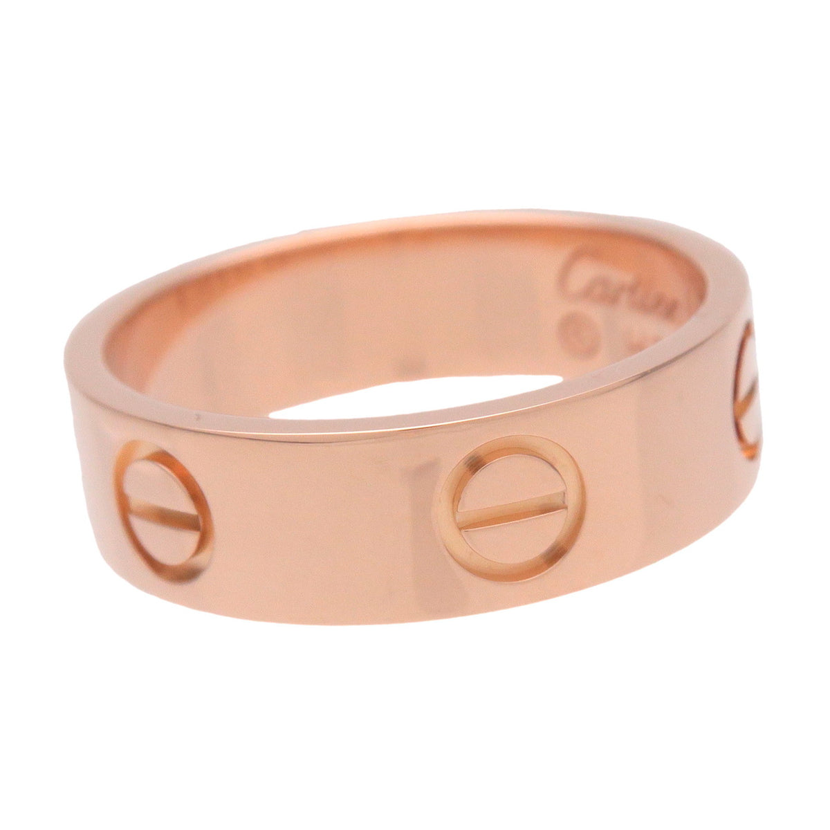 Cartier Love Ring K18 750PG Rose Gold #53 US6.5 EU53 HK14.5