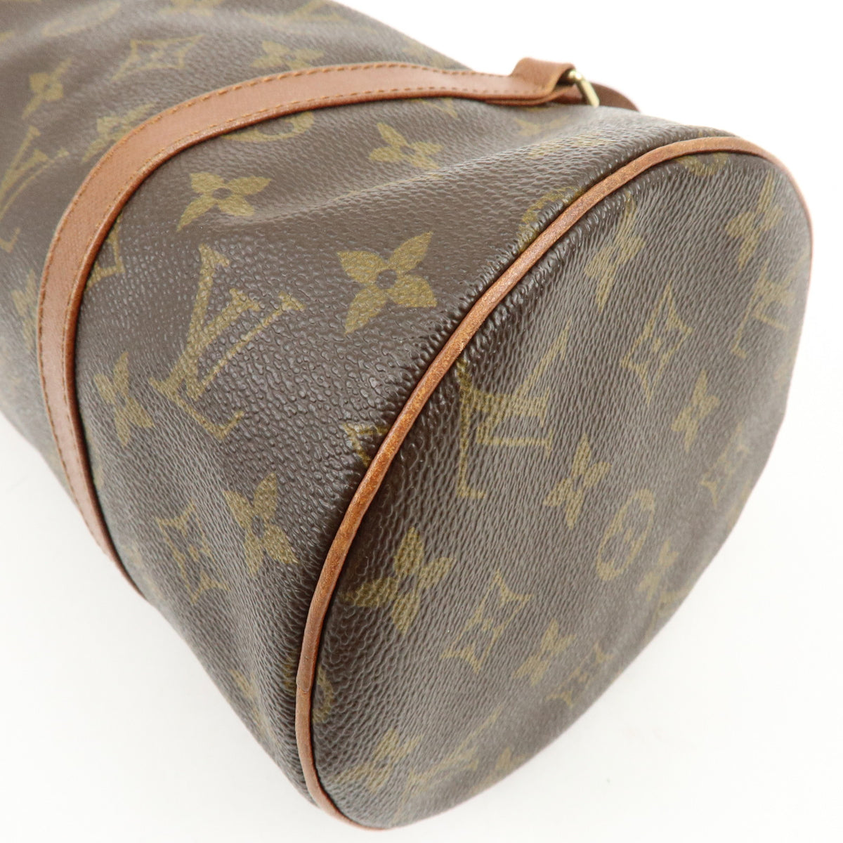 Louis Vuitton Monogram Papillon 30 Hand Bag Brown M51365