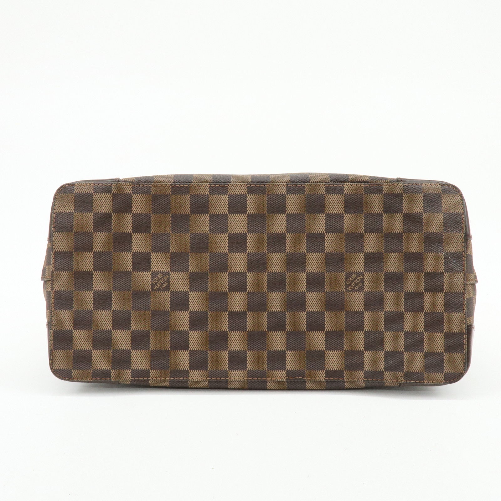 Louis Vuitton Damier Hampstead MM Hand Bag Tote Bag Brown N51204