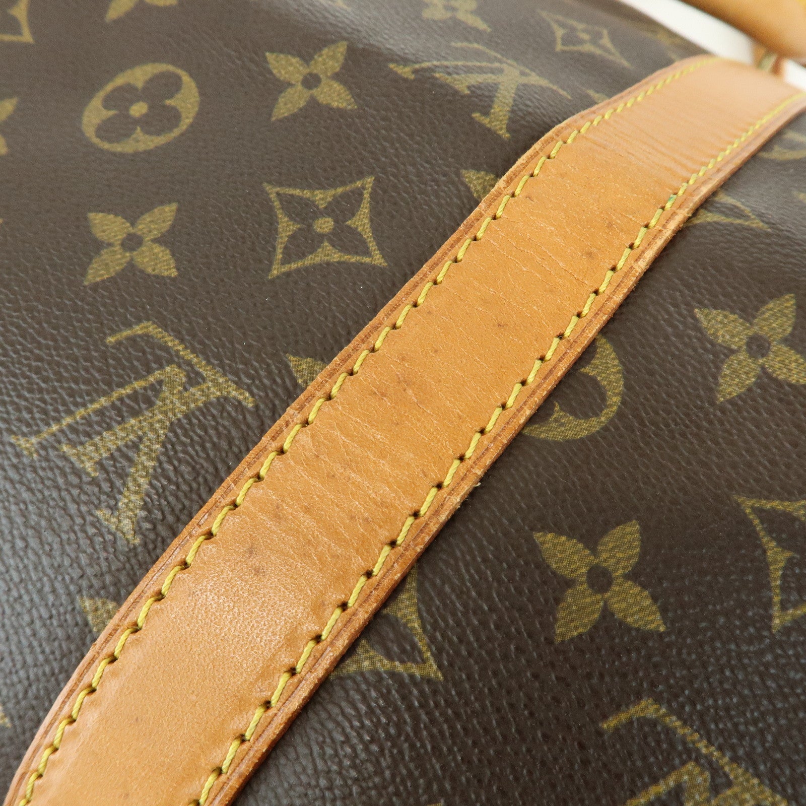 Louis Vuitton Monogram Keep All Bandouliere 50 Boston Bag M41416