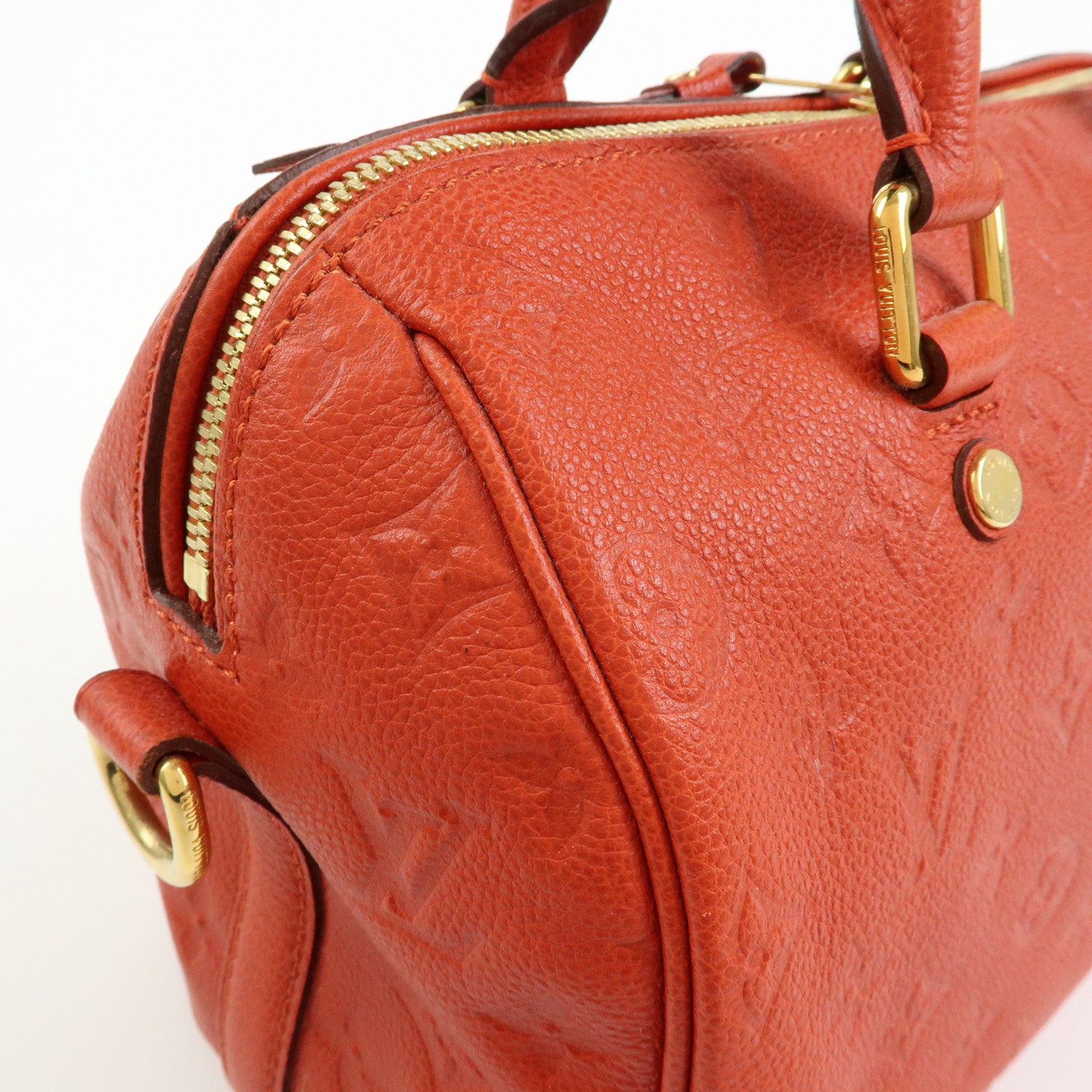 Louis Vuitton Monogram Empreinte Speedy Bandouliere 25 Orient M40758
