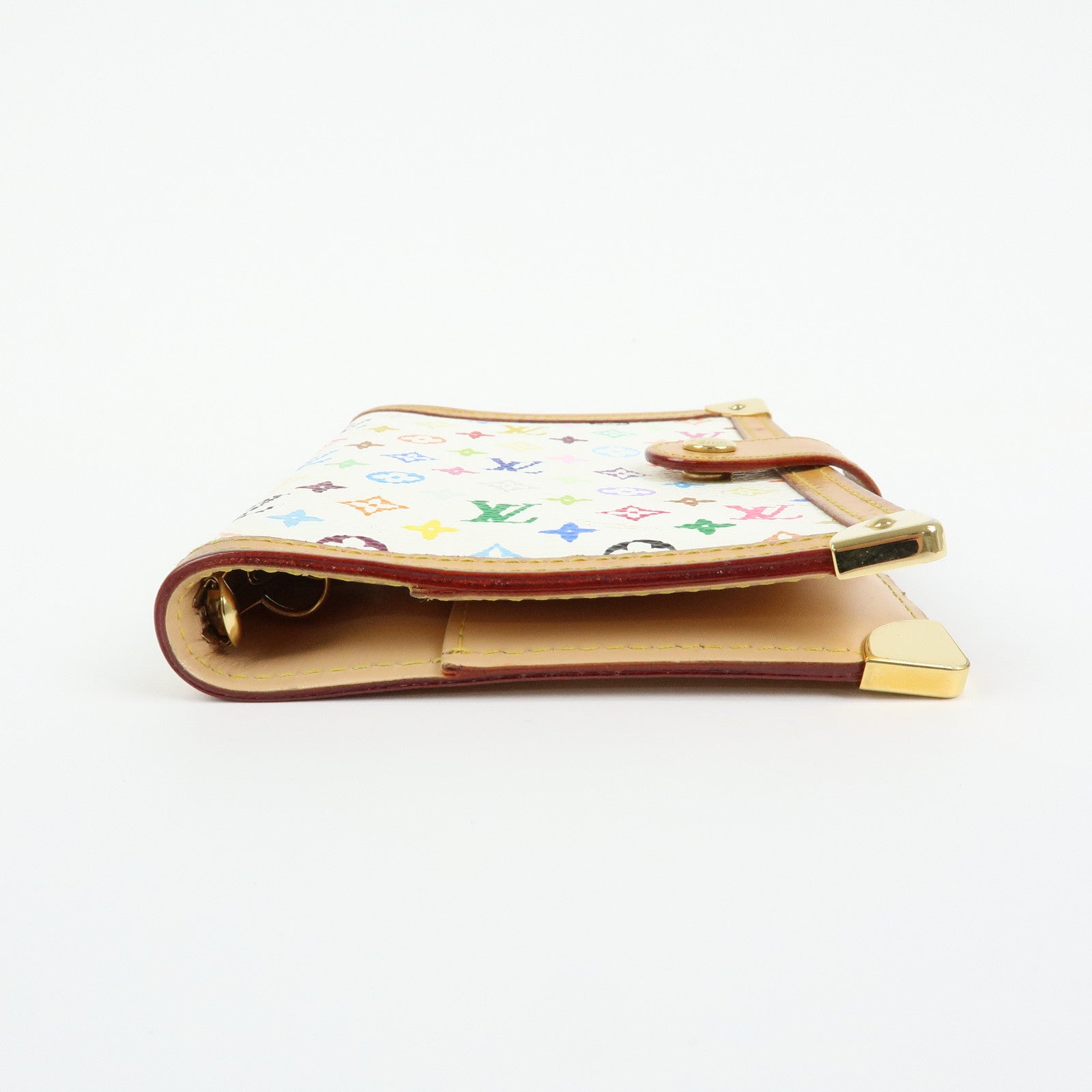 Louis Vuitton Monogram Multicolor Agenda PM Planner Cover Blanc R20896