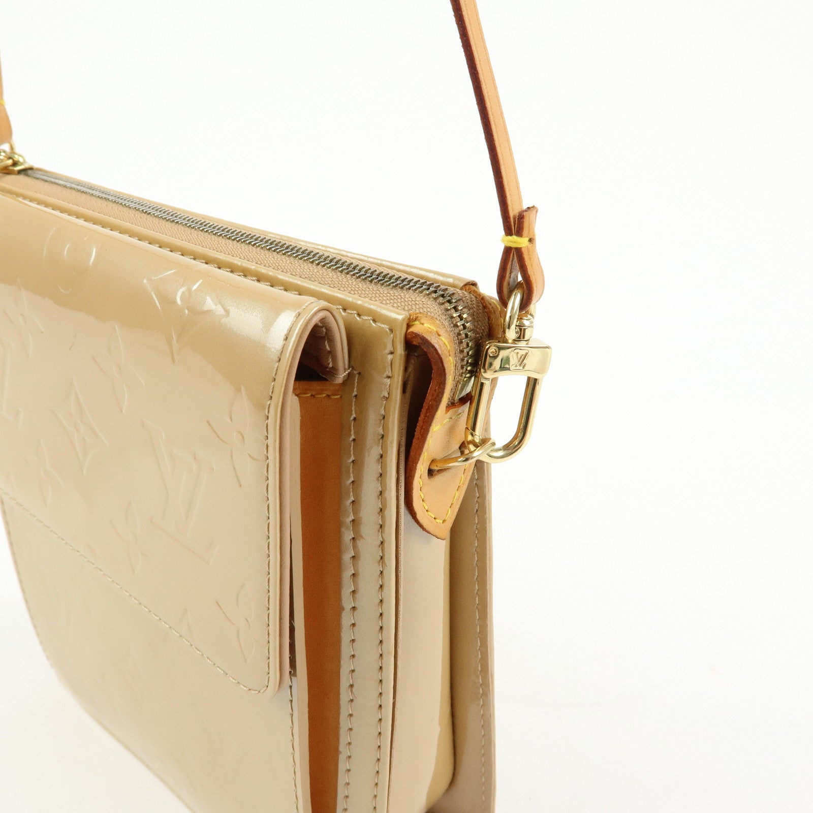 Louis Vuitton Monogram Vernis Motte Shoulder Bag Noisette M91337