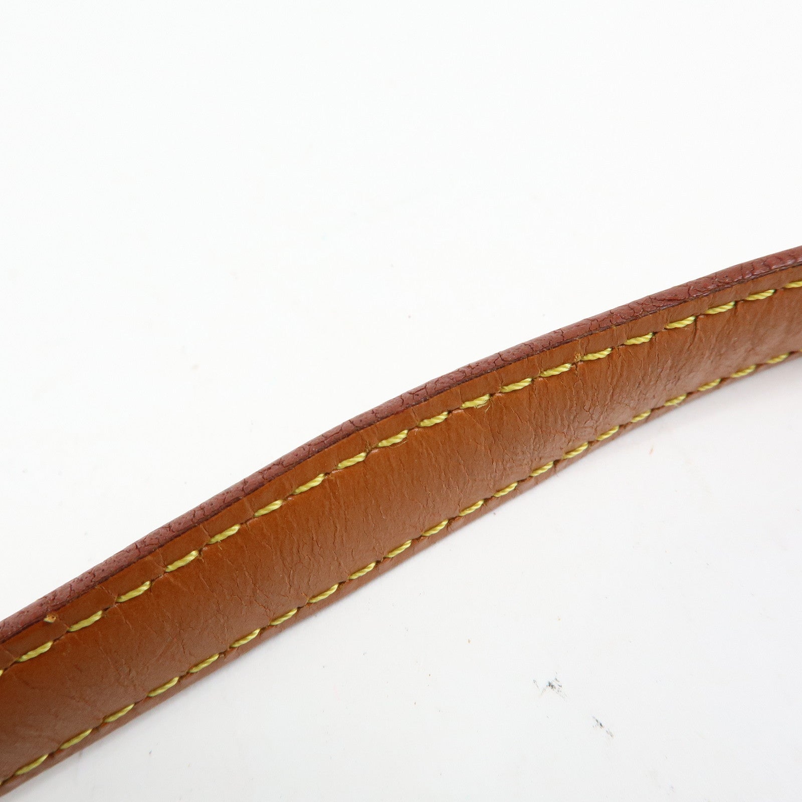 Louis Vuitton Adjustable Leather Shoulder Strap For Epi Bag Zipang Gold