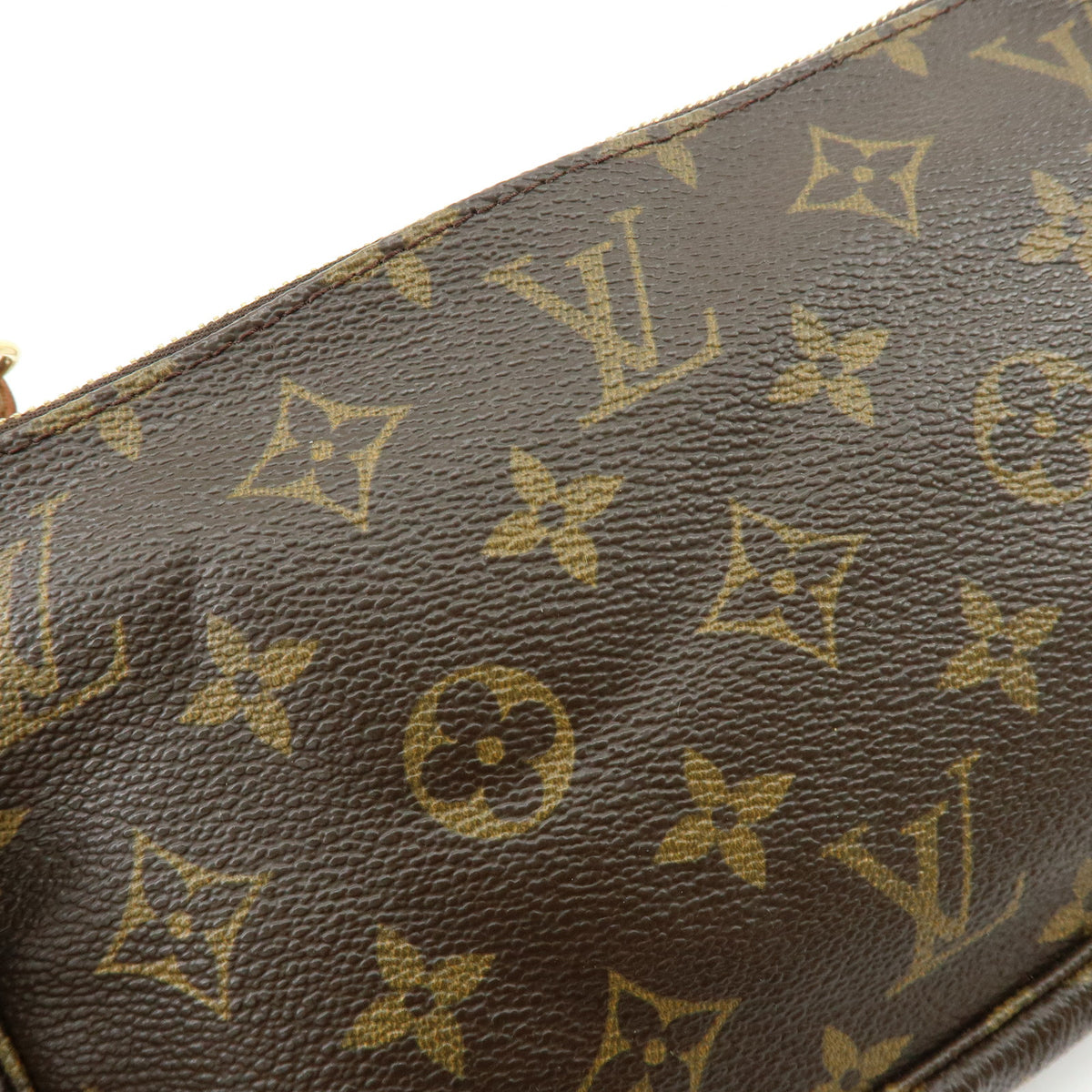 Louis Vuitton Monogram Pochette Accessoires Pouch Hand Bag M51980