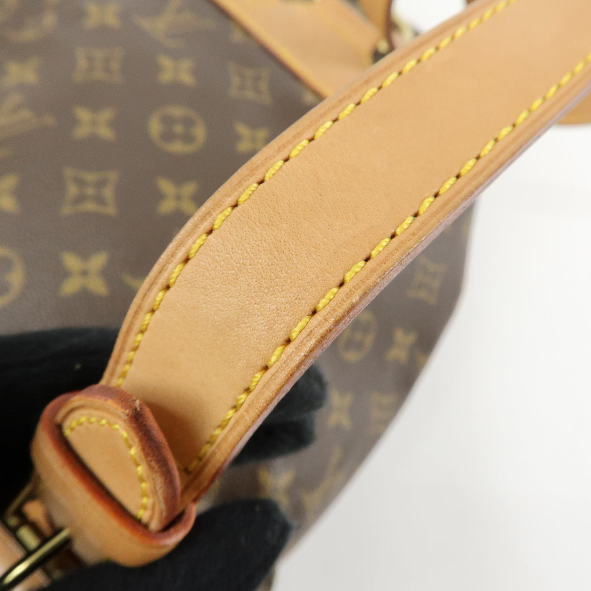 Louis Vuitton Monogram Montsouris MM Backpack Rucksack Brown M51136