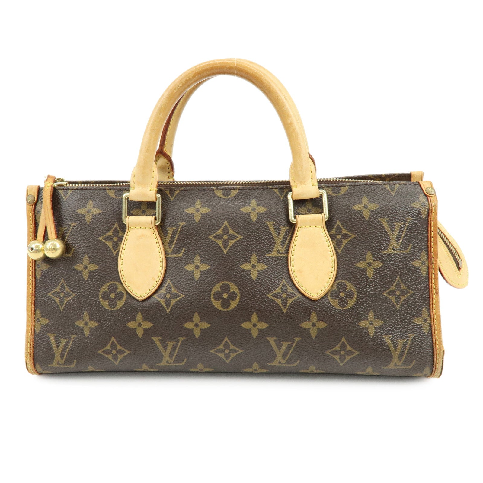 Louis Vuitton Monogram Canvas Popincourt Hand Bag Brown M40009