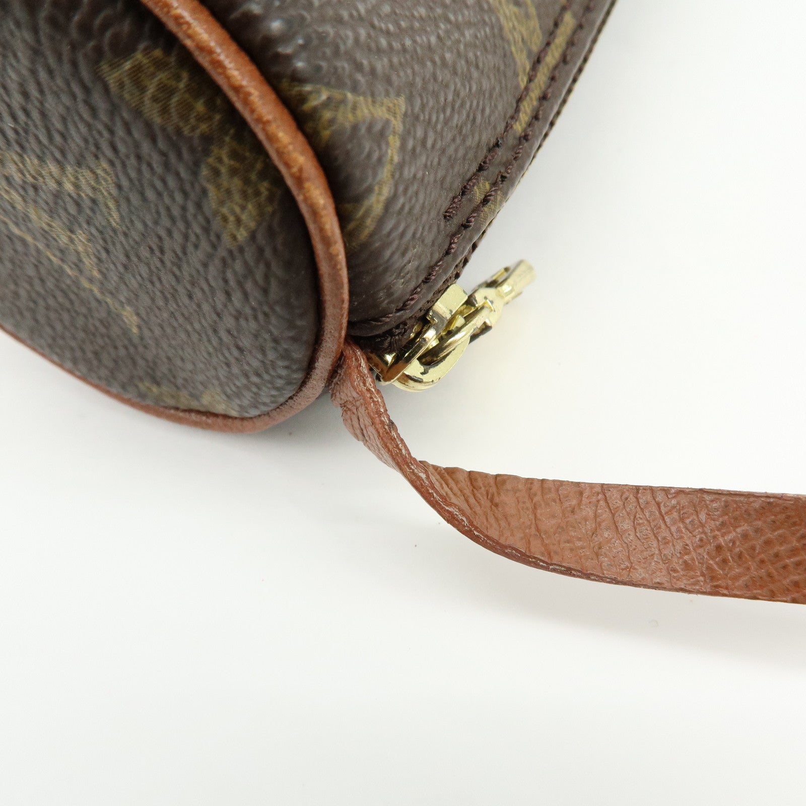 Louis Vuitton Monogram Mini Pouch for Papillon Bag Brown