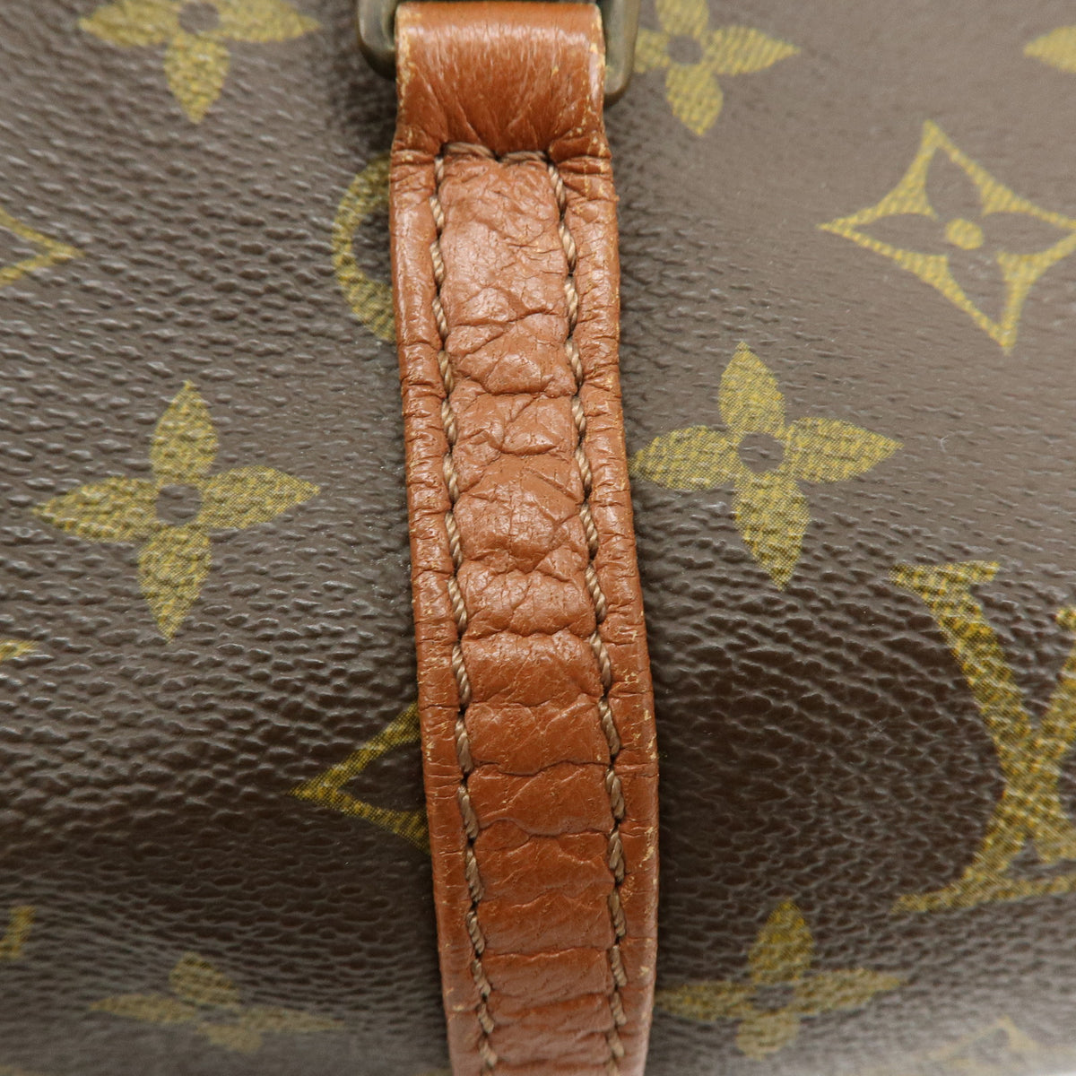Louis Vuitton Monogram Papillon 30 Hand Bag Brown M51365