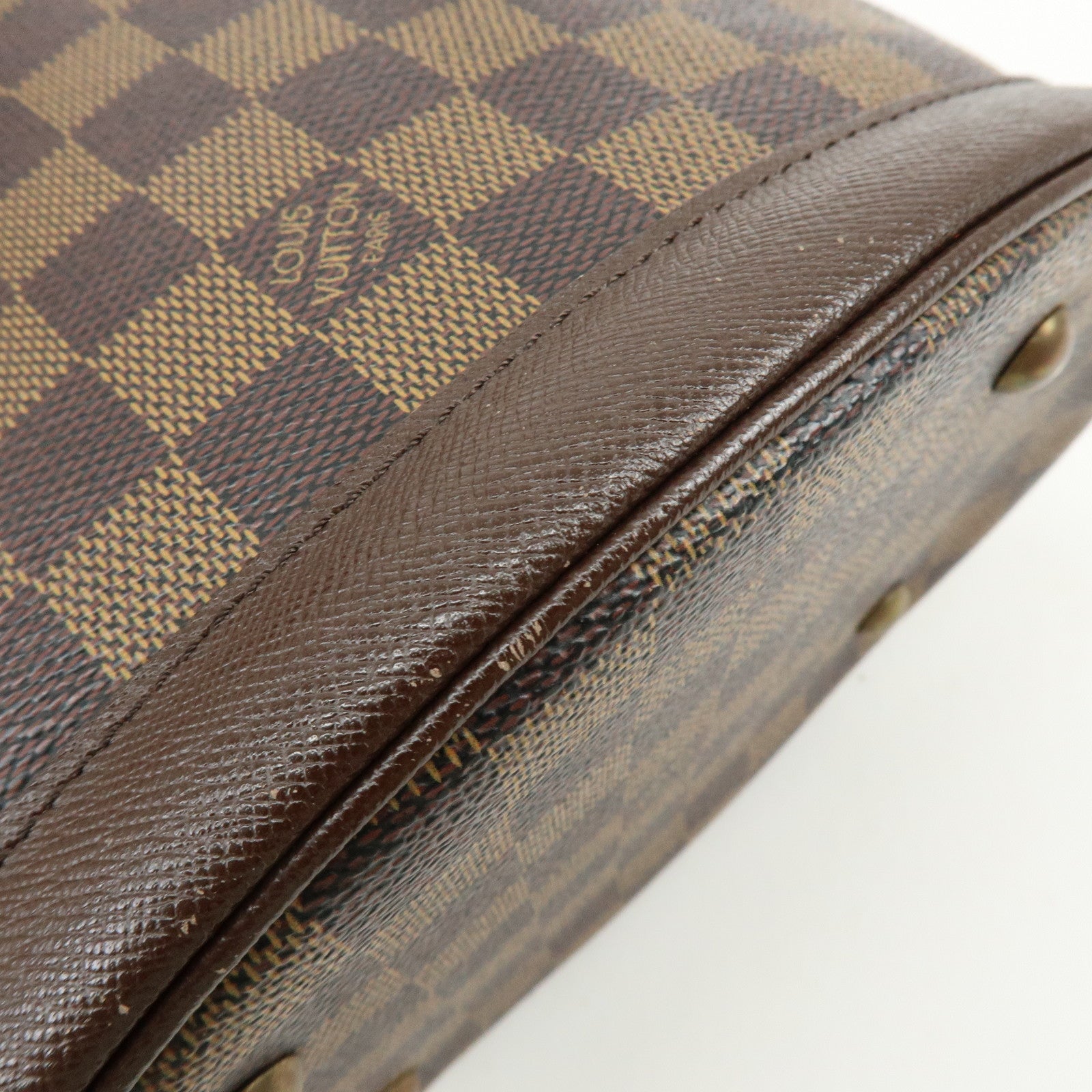 Louis Vuitton Damier Ebene Male Tote Bag Hand Bag Brown N42240
