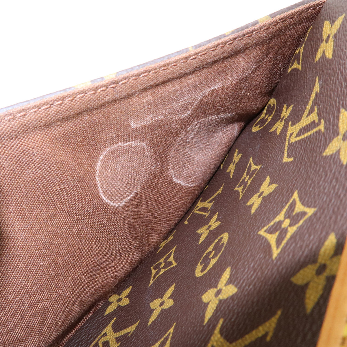Louis Vuitton Monogram Canvas Sologne Shoulder Bag Brown M42250