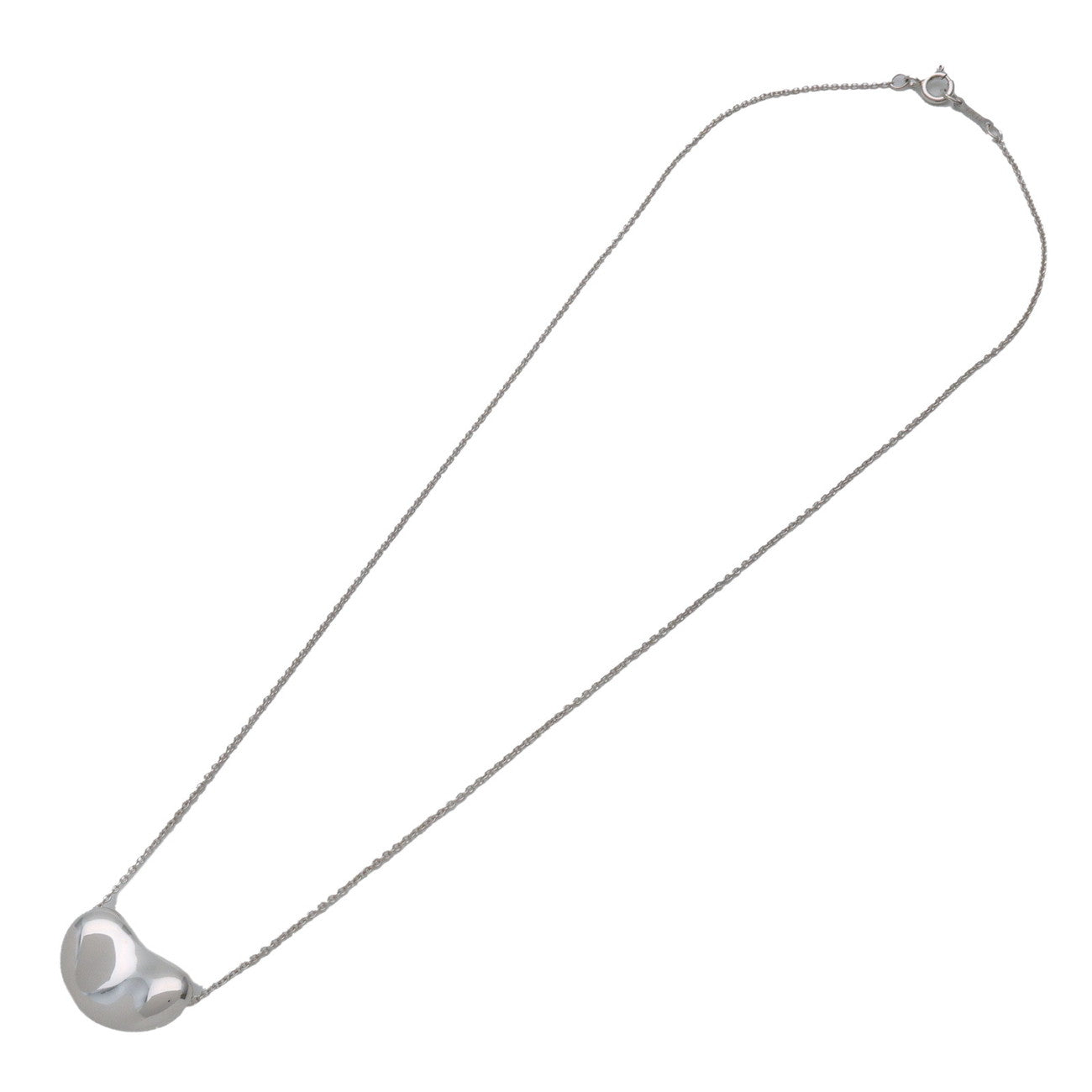 Tiffany & Co Bean Necklace Medium SV925 Silver