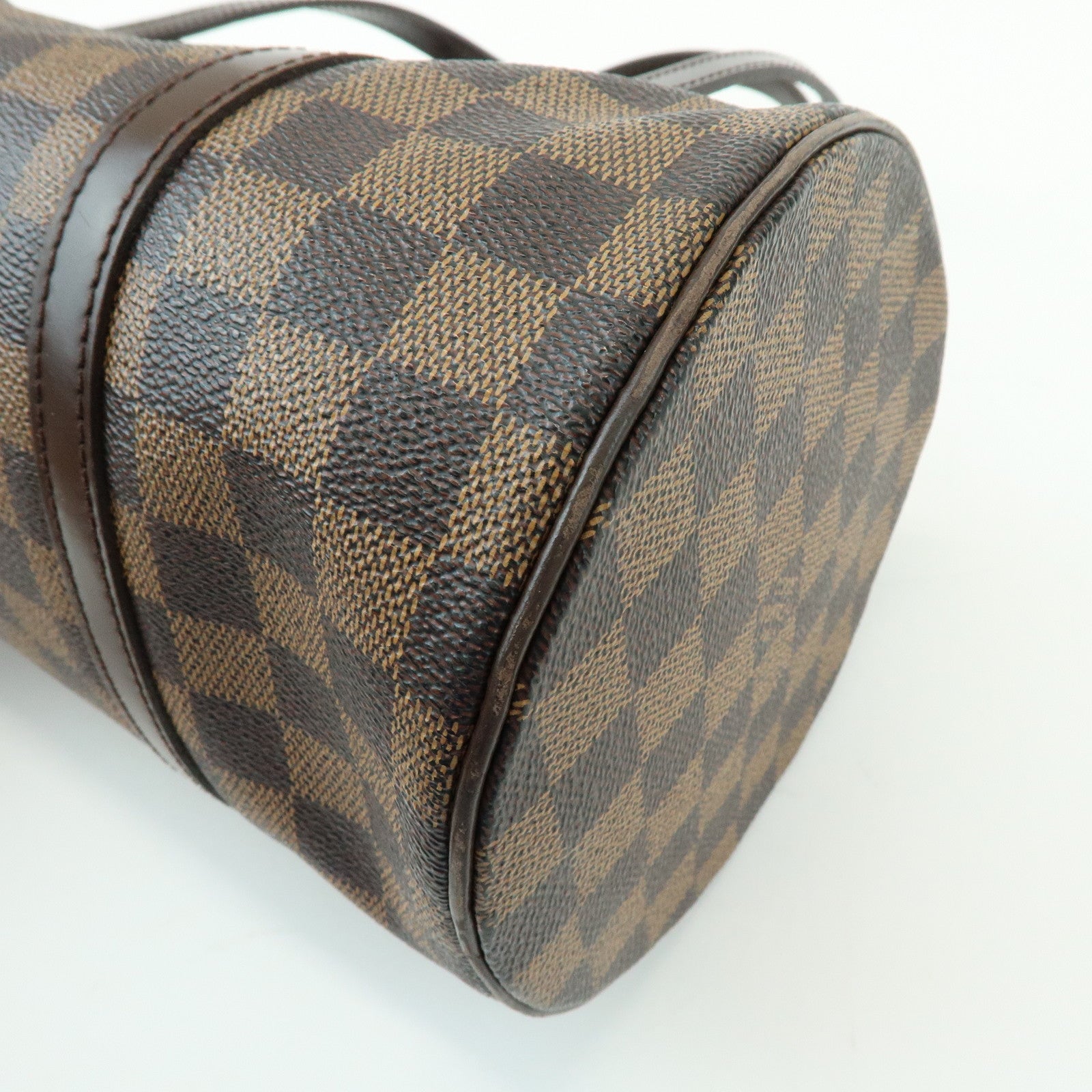 Louis Vuitton Damier Ebene Papillon 30 Hand Bag Brown N51303