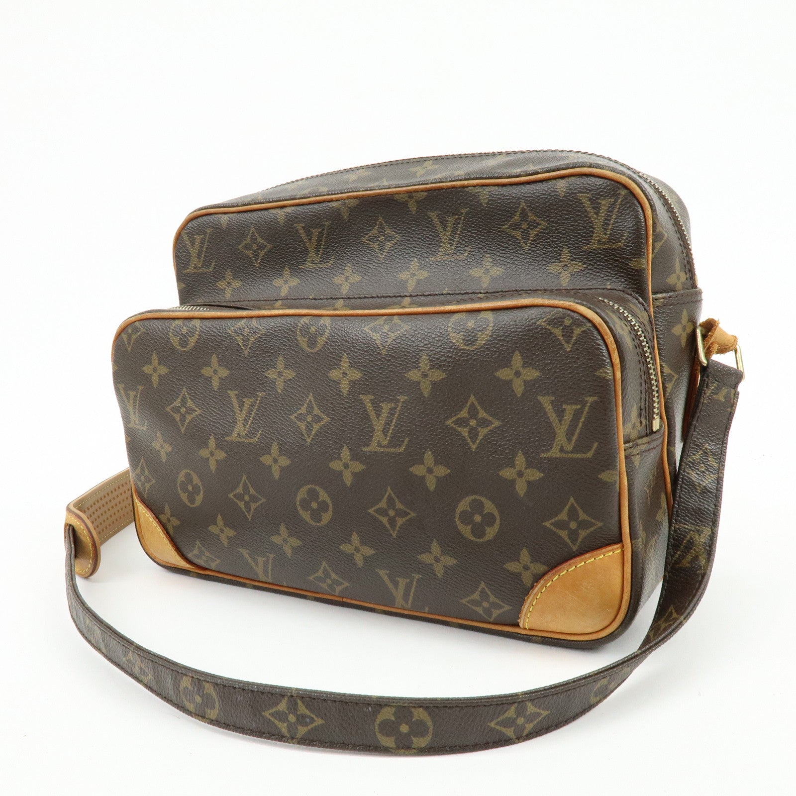 Louis Vuitton Monogram Nile Shoulder Bag Crossbody Bag M45244
