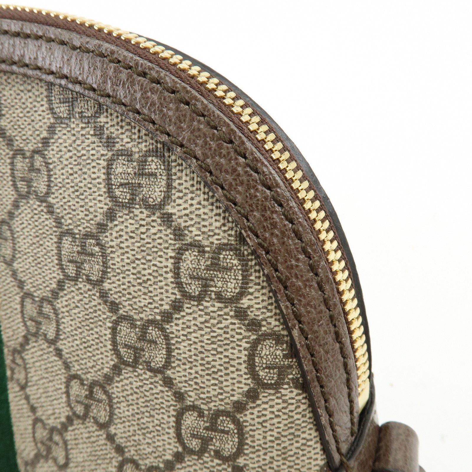 GUCCI Ophidia Double G Sherry GG Supreme Leather Shoulder Bag 499621
