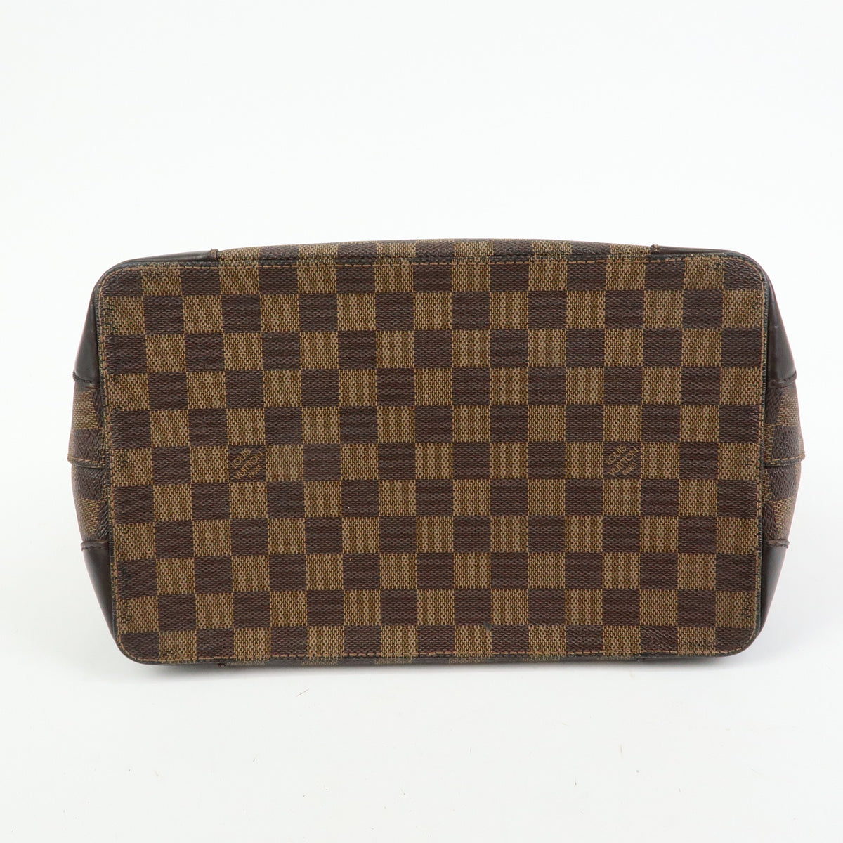 Louis Vuitton Damier Ebene Hampstead PM Hand Bag Tote Bag N51205