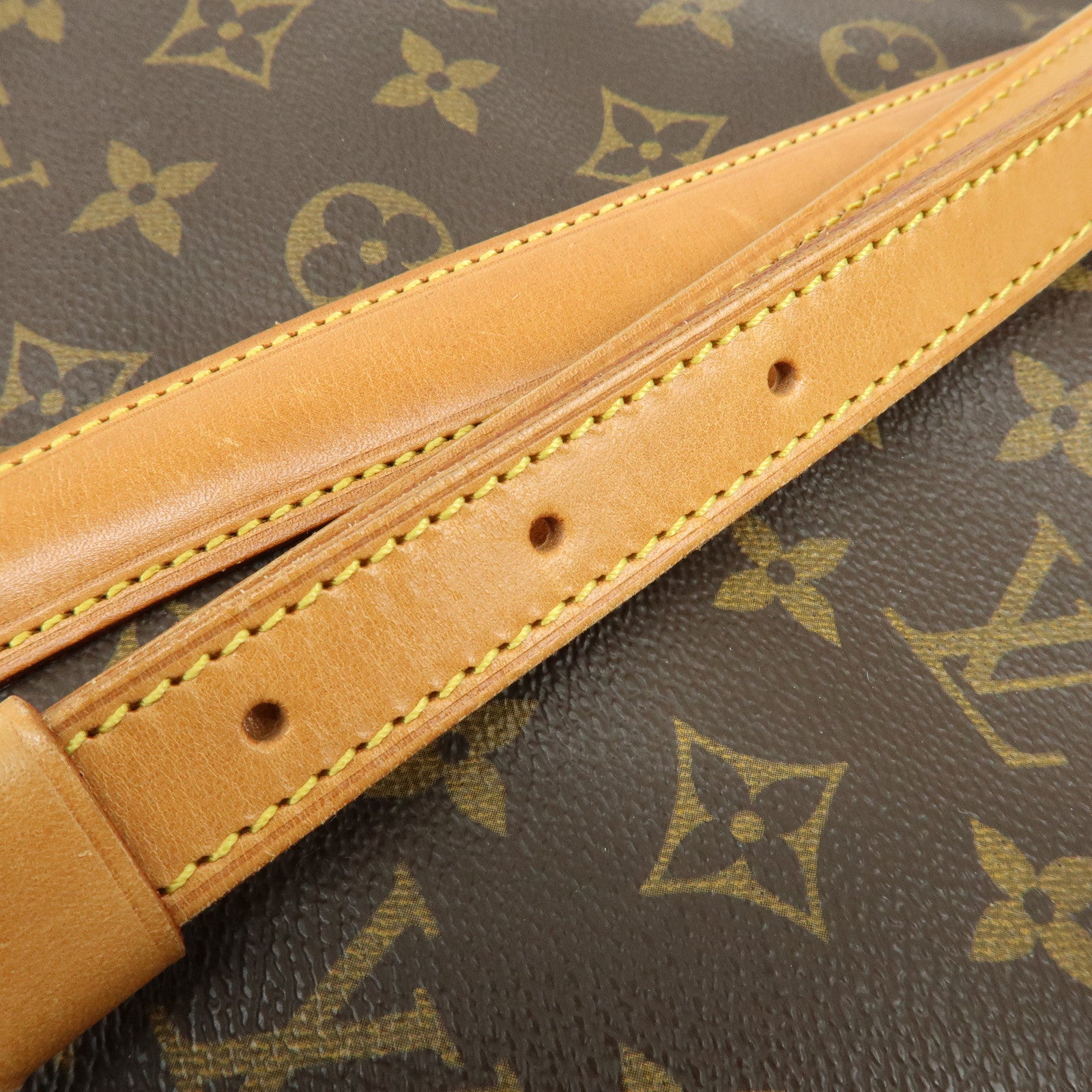 Louis Vuitton Monogram Randonnee GM Shoulder Bag Brown M42244