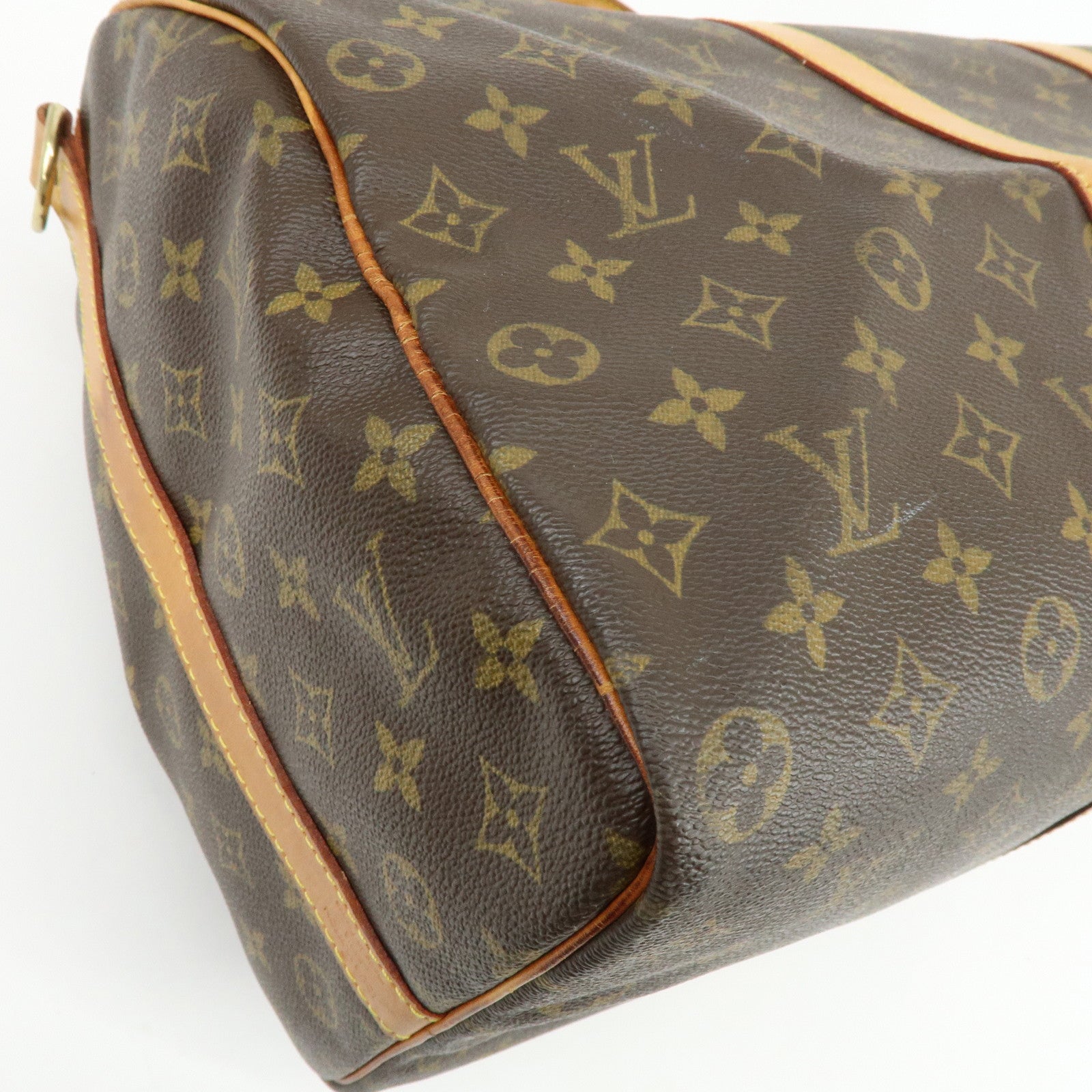 Louis Vuitton Monogram Keep All Bandouliere 50 Boston Bag M41416