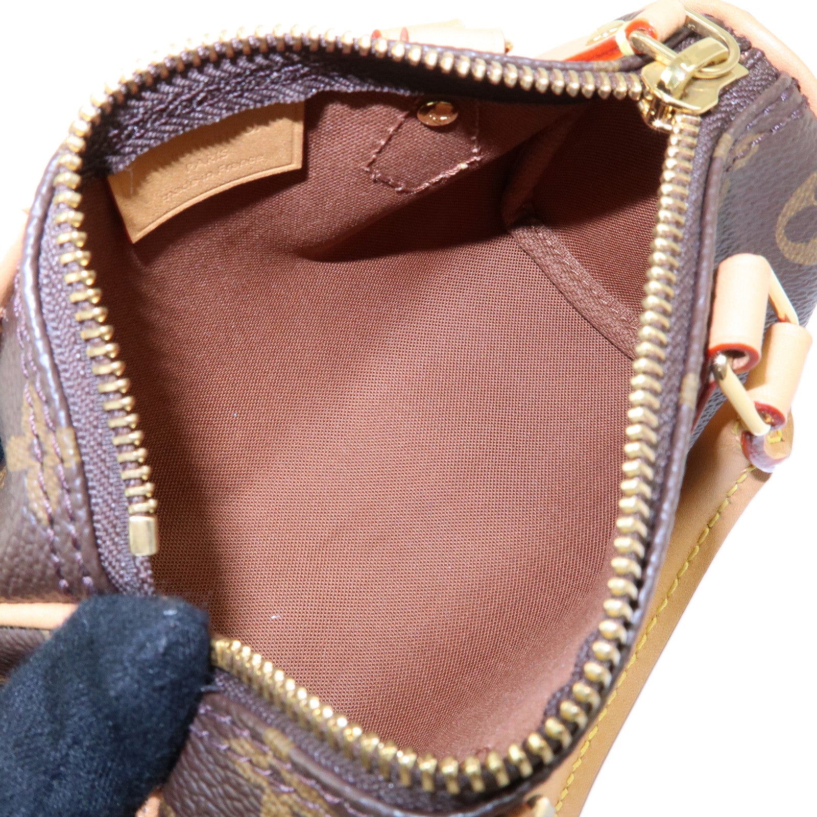 Louis Vuitton Monogram Nano Speedy 2Way Bag Mini Boston Bag M81085