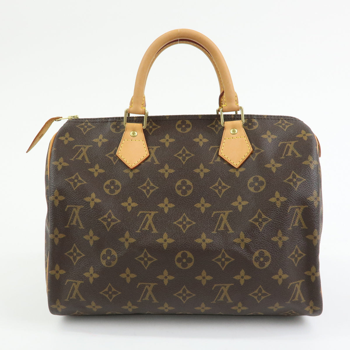 Louis Vuitton Monogram Speedy 30 Boston Bag Hand Bag Brown M41526