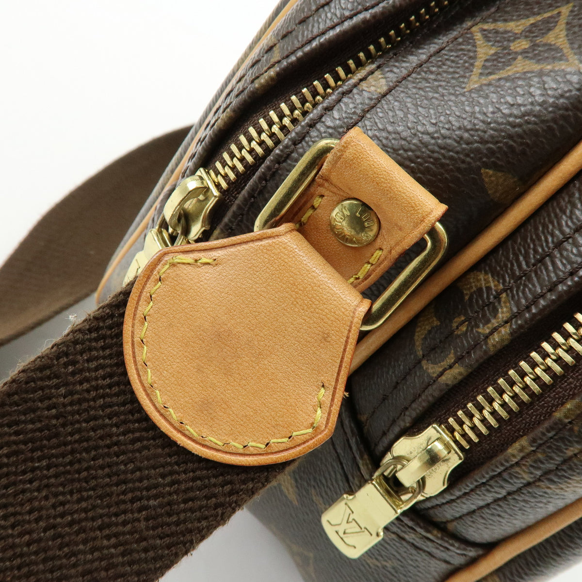 Louis Vuitton Monogram Reporter PM Shoulder Crossbody Bag M45254