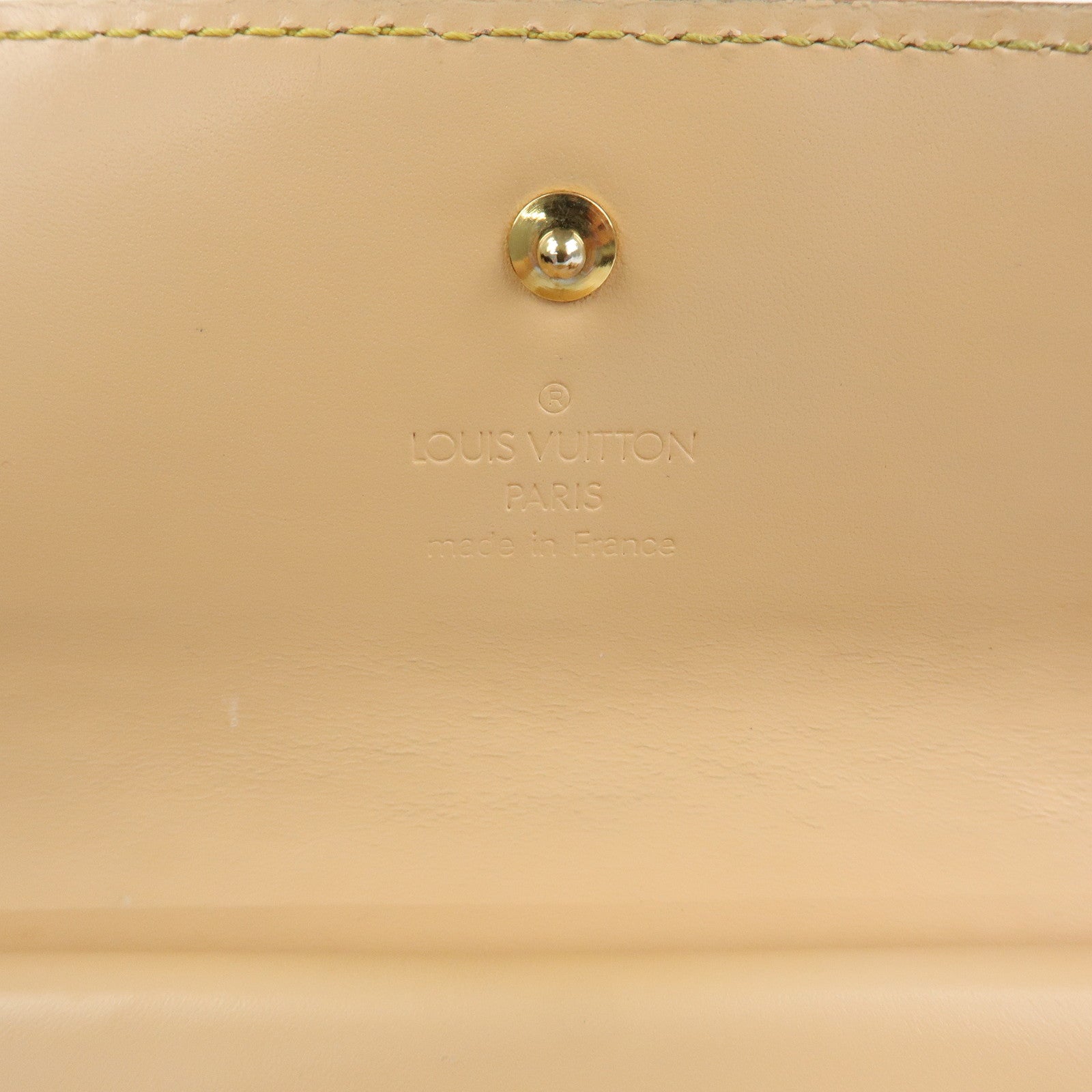 Louis Vuitton Monogram Porte Trezor International Wallet Blanc M92659