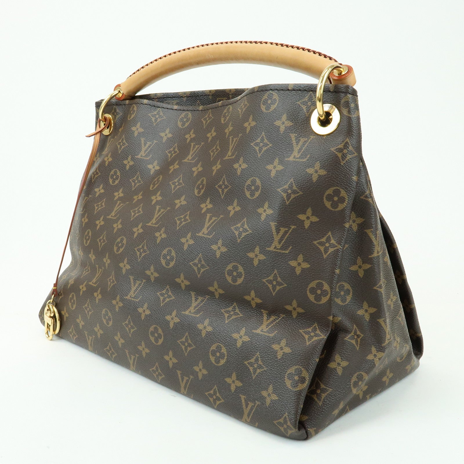 Louis Vuitton Monogram Artsy MM Shoulder Bag Brown M40249