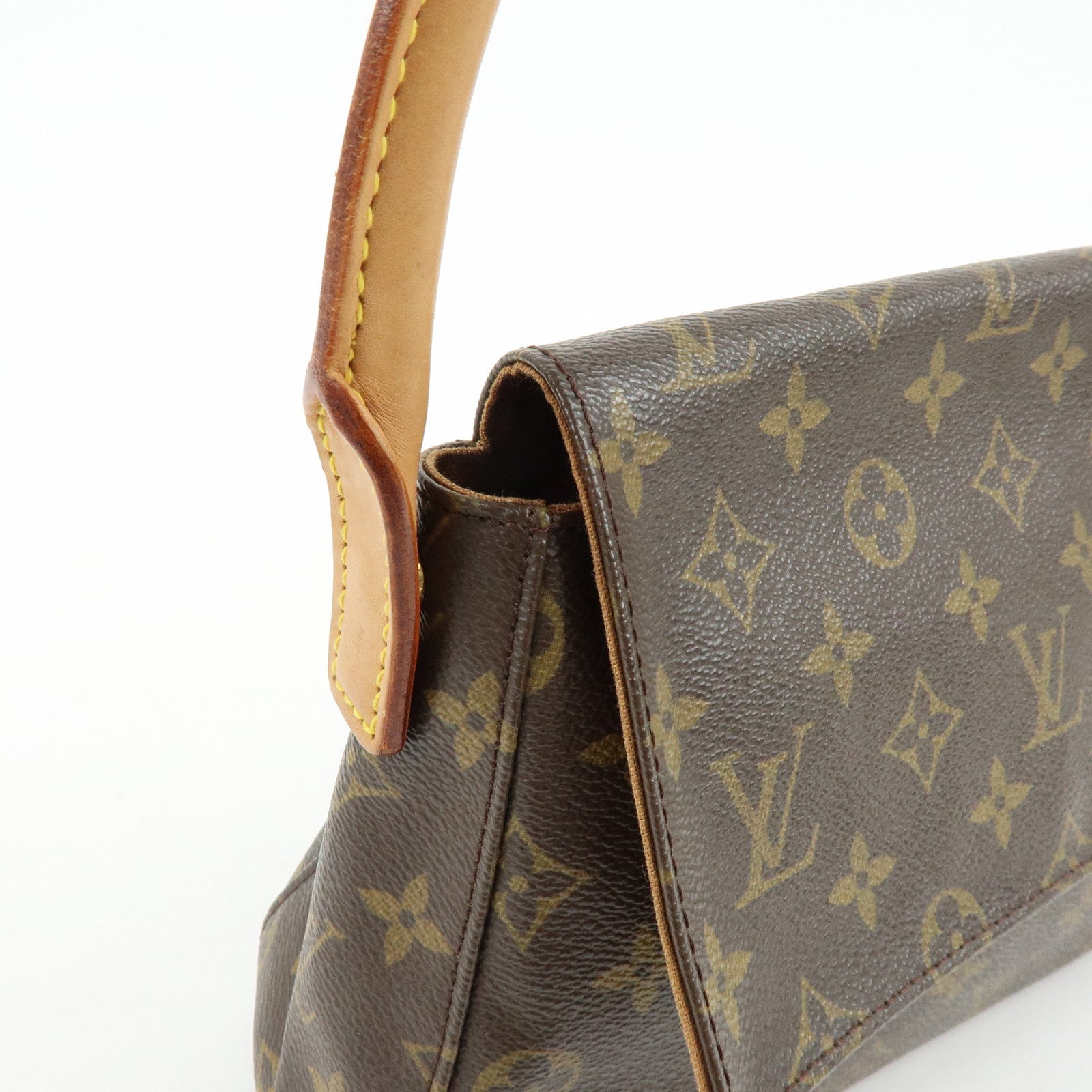 Louis Vuitton Monogram Mini Looping Canvas Shoulder Bag Hand Bag M51147