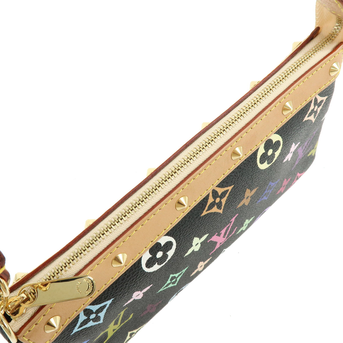 Louis Vuitton Monogram Multicolor Pochette Accessoires Noir M92648