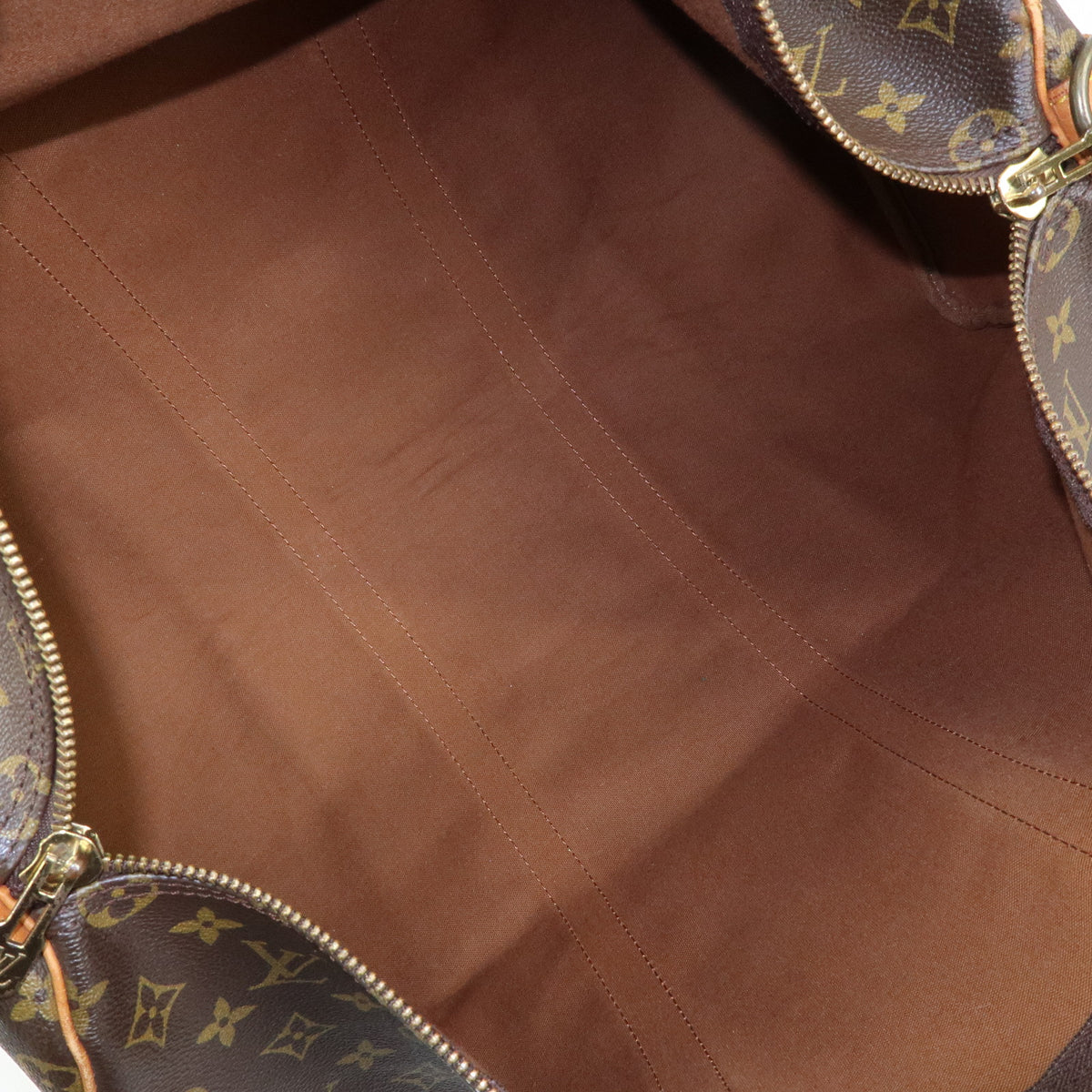 Louis Vuitton Monogram Keep All Bandouliere 50 Boston Bag M41416