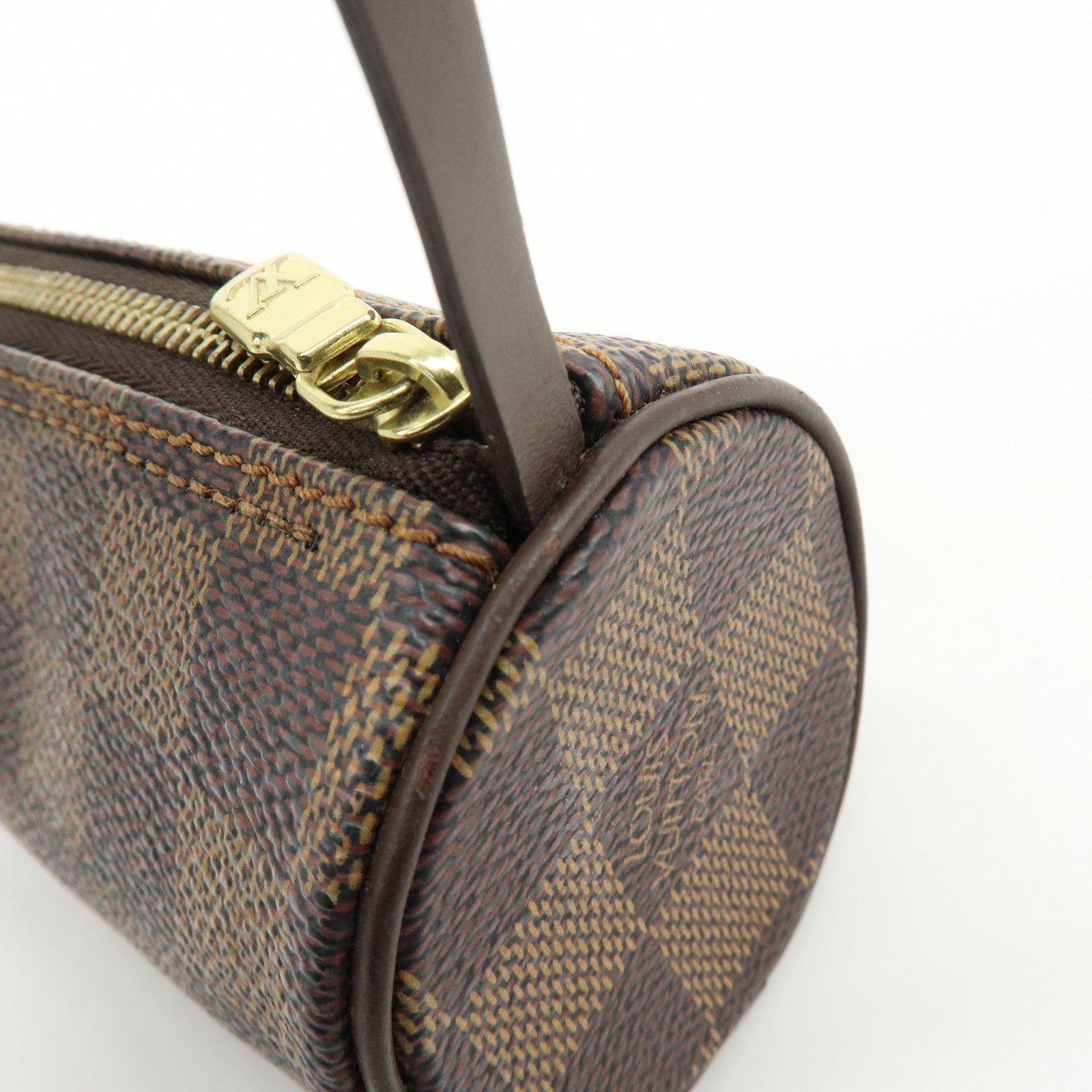Louis Vuitton Damier Ebene Mini Pouch for Papillon Bag Brown