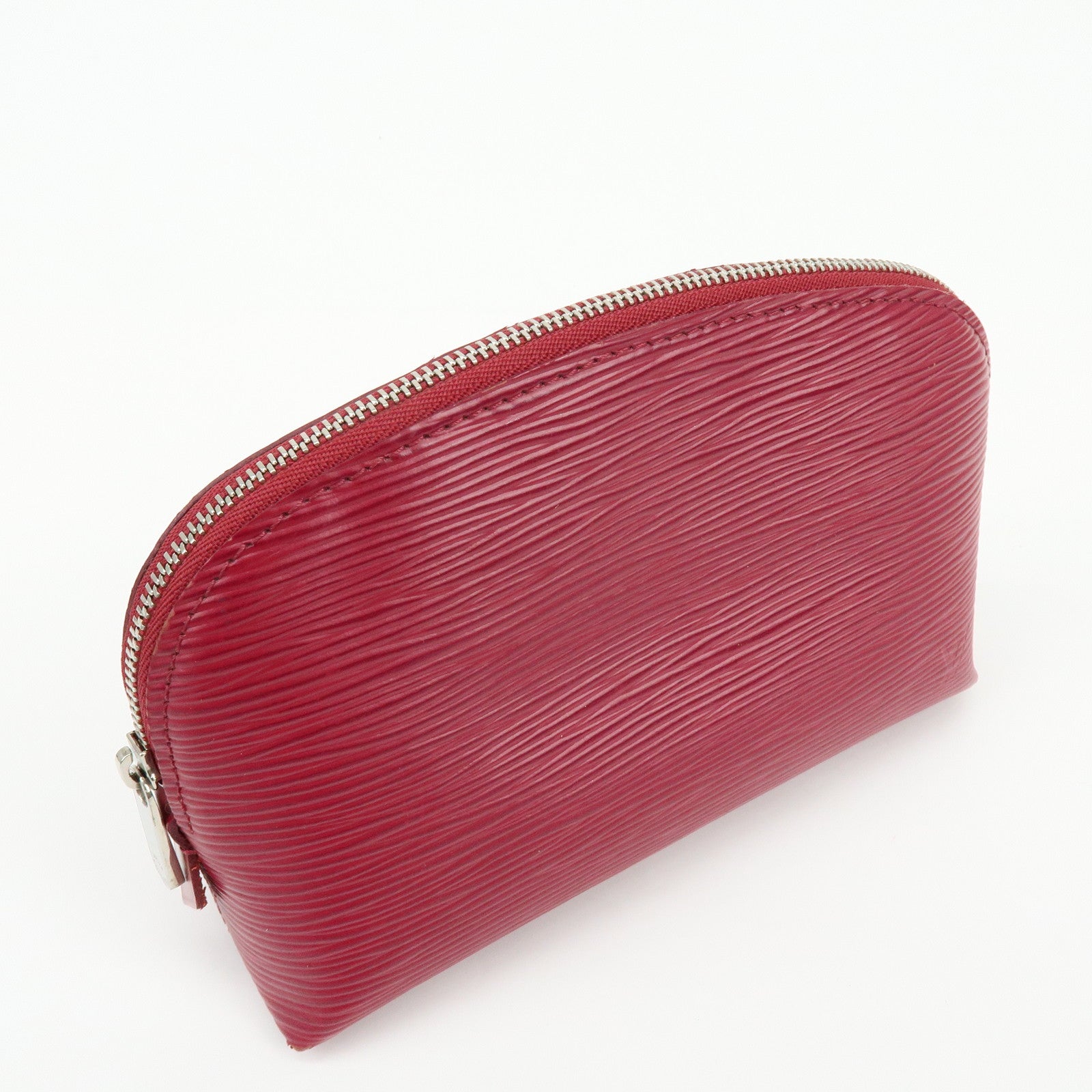 Louis Vuitton Epi Pochette Cosmetic Pouch Fuchsia Pink M40641