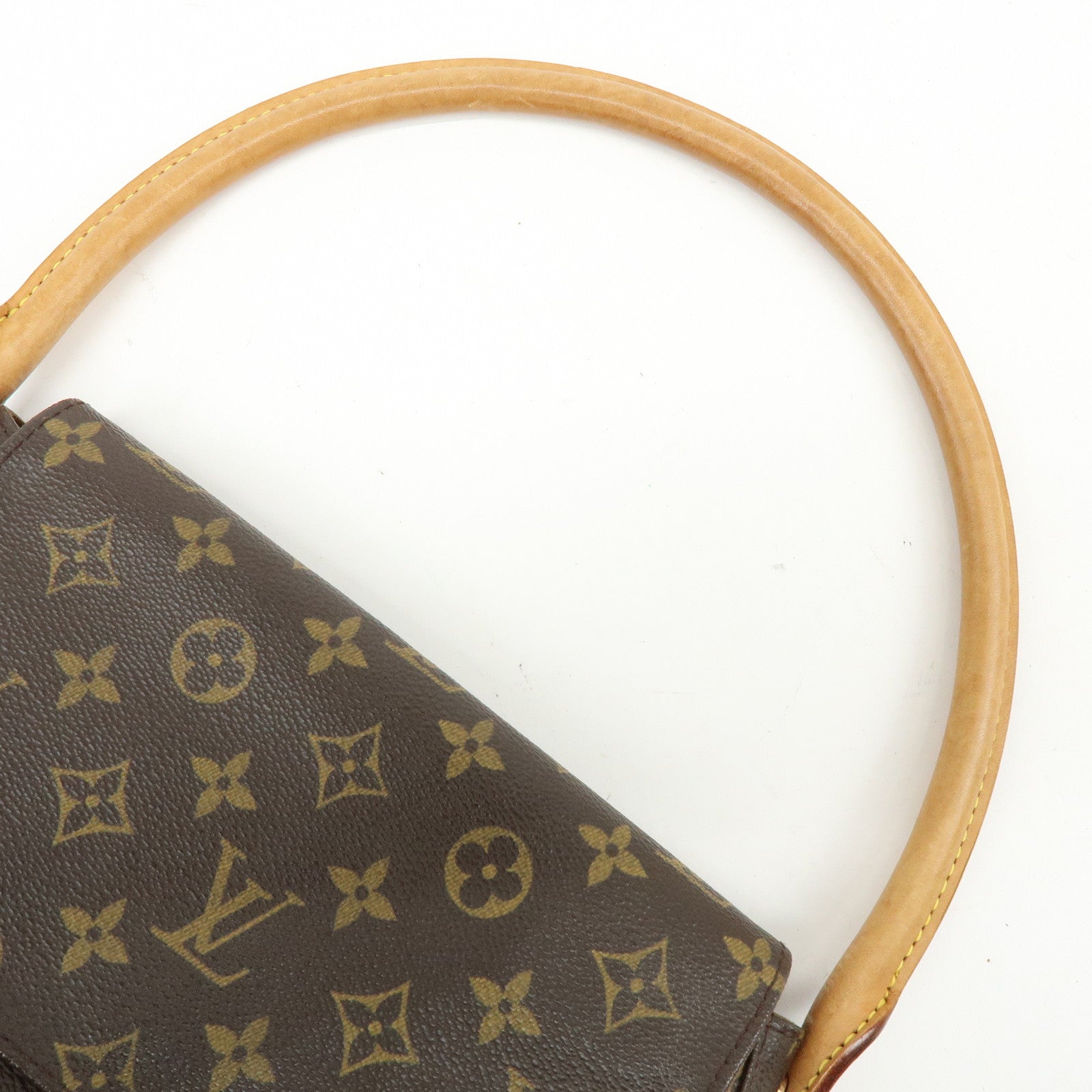 Louis Vuitton Monogram Mini Looping Shoulder Bag Brown M51147