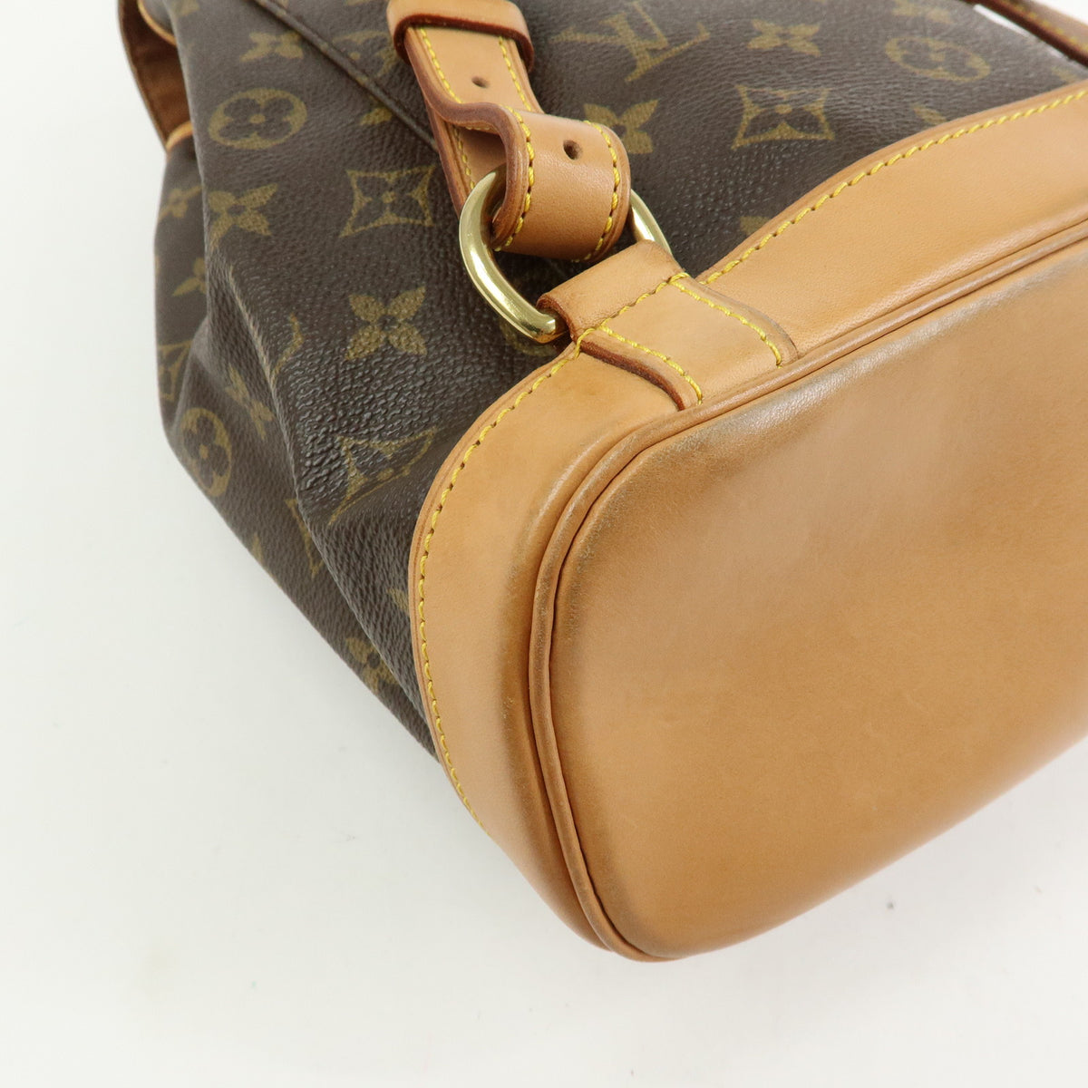 Louis Vuitton Monogram Montsouris MM Backpack Rucksack Brown M51136