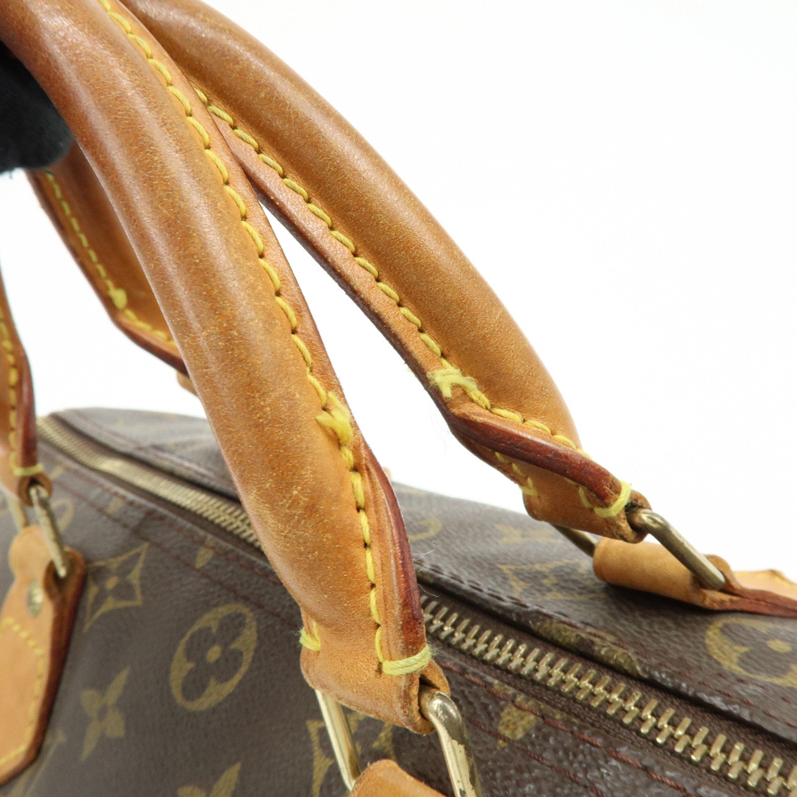 Louis Vuitton Monogram Speedy 30 Boston Bag Hand Bag Brown M41108