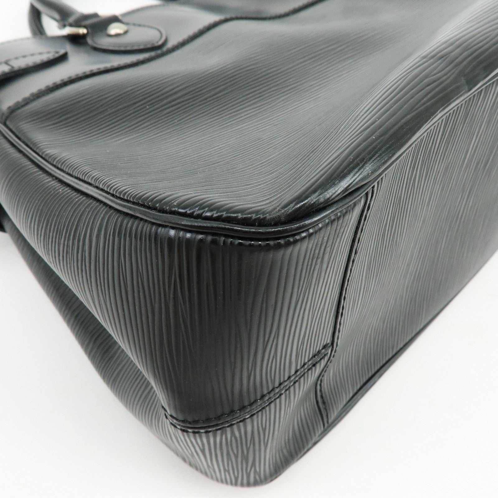 Louis Vuitton Epi Passy PM Leather Hand Bag Noir Black M59262