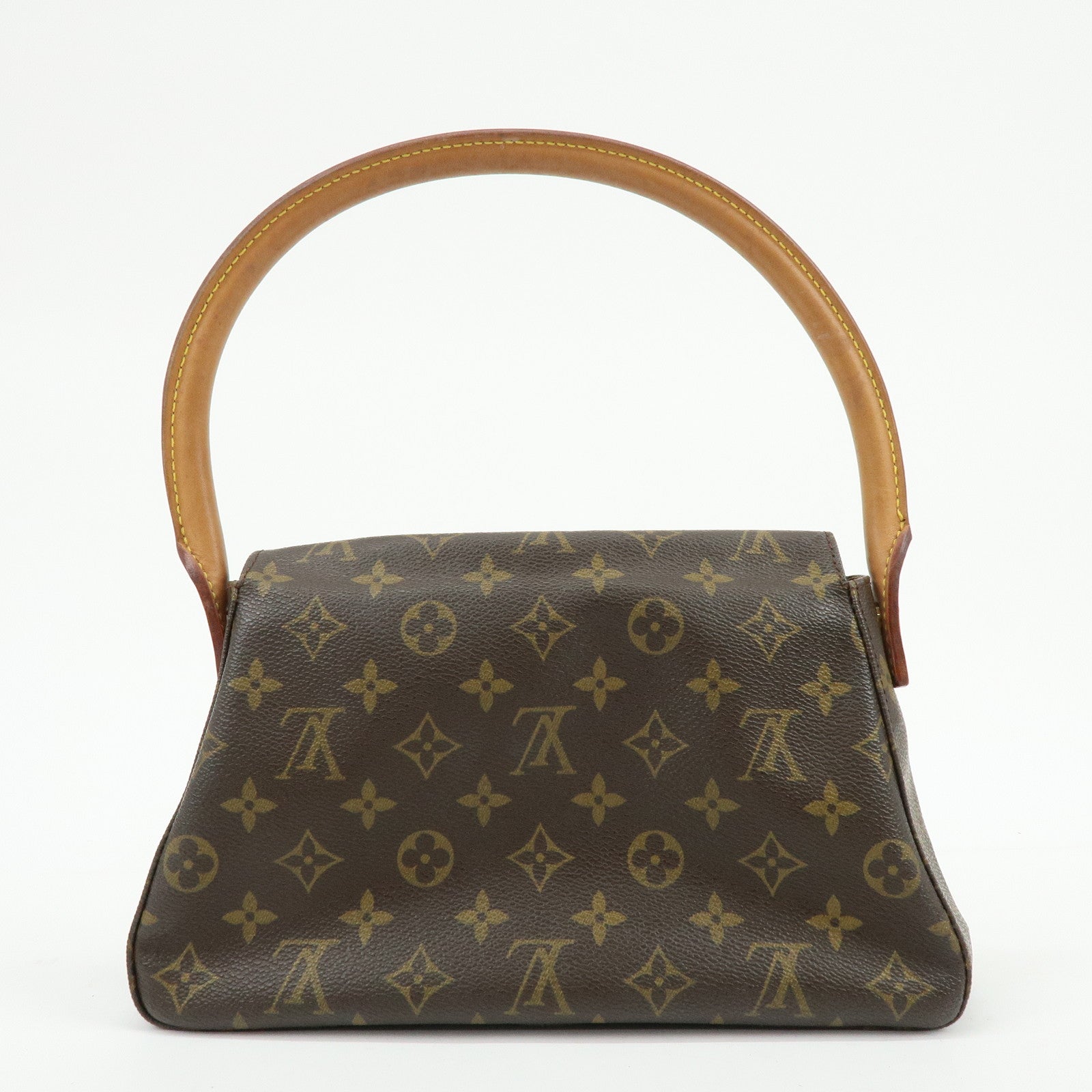 Louis Vuitton Monogram Mini Looping Shoulder Bag Brown M51147