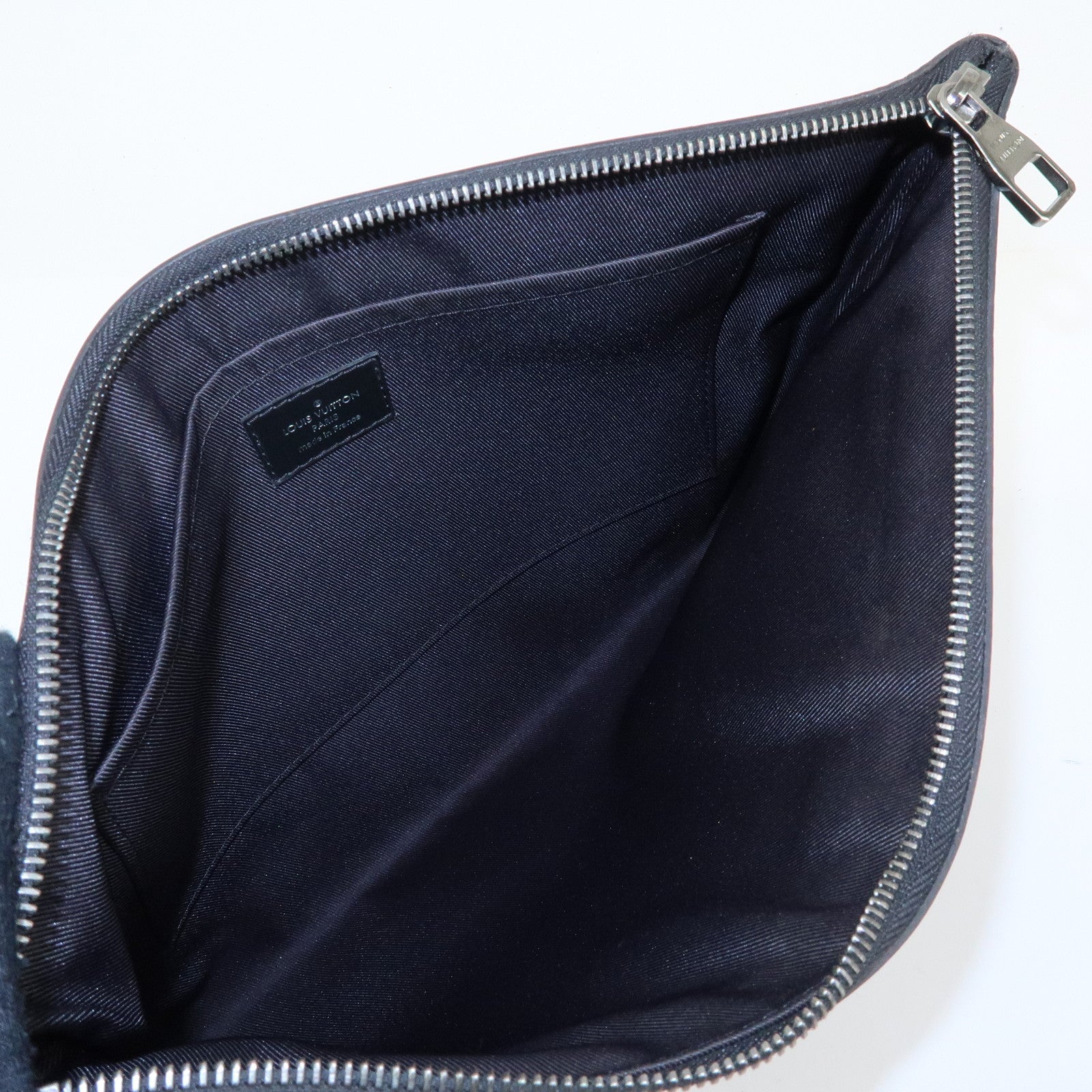 Louis Vuitton Monogram Eclipse Pochette Discovery Clutch Bag M62291