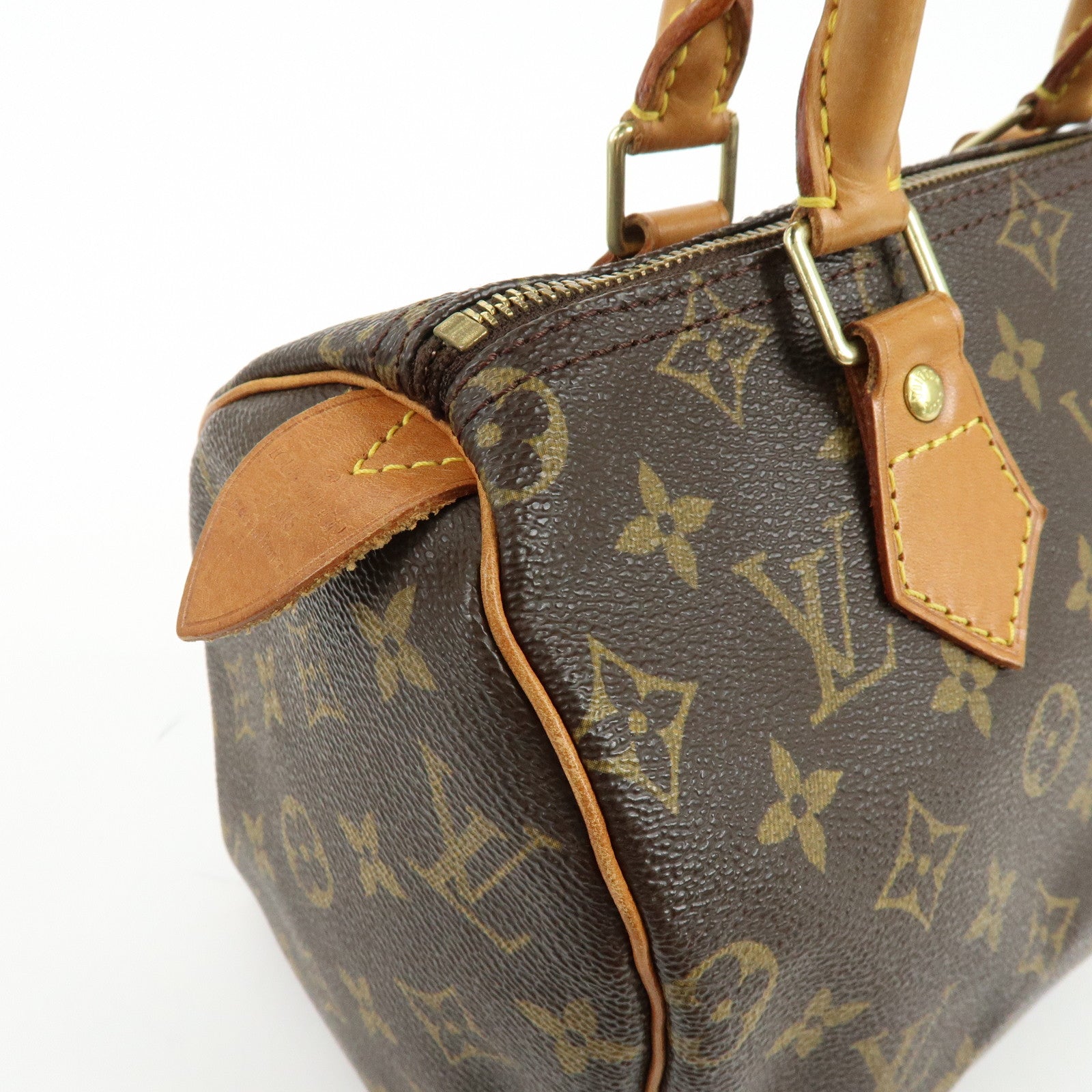 Louis Vuitton Monogram Speedy 25 Boston Bag Hand Bag Brown M41528