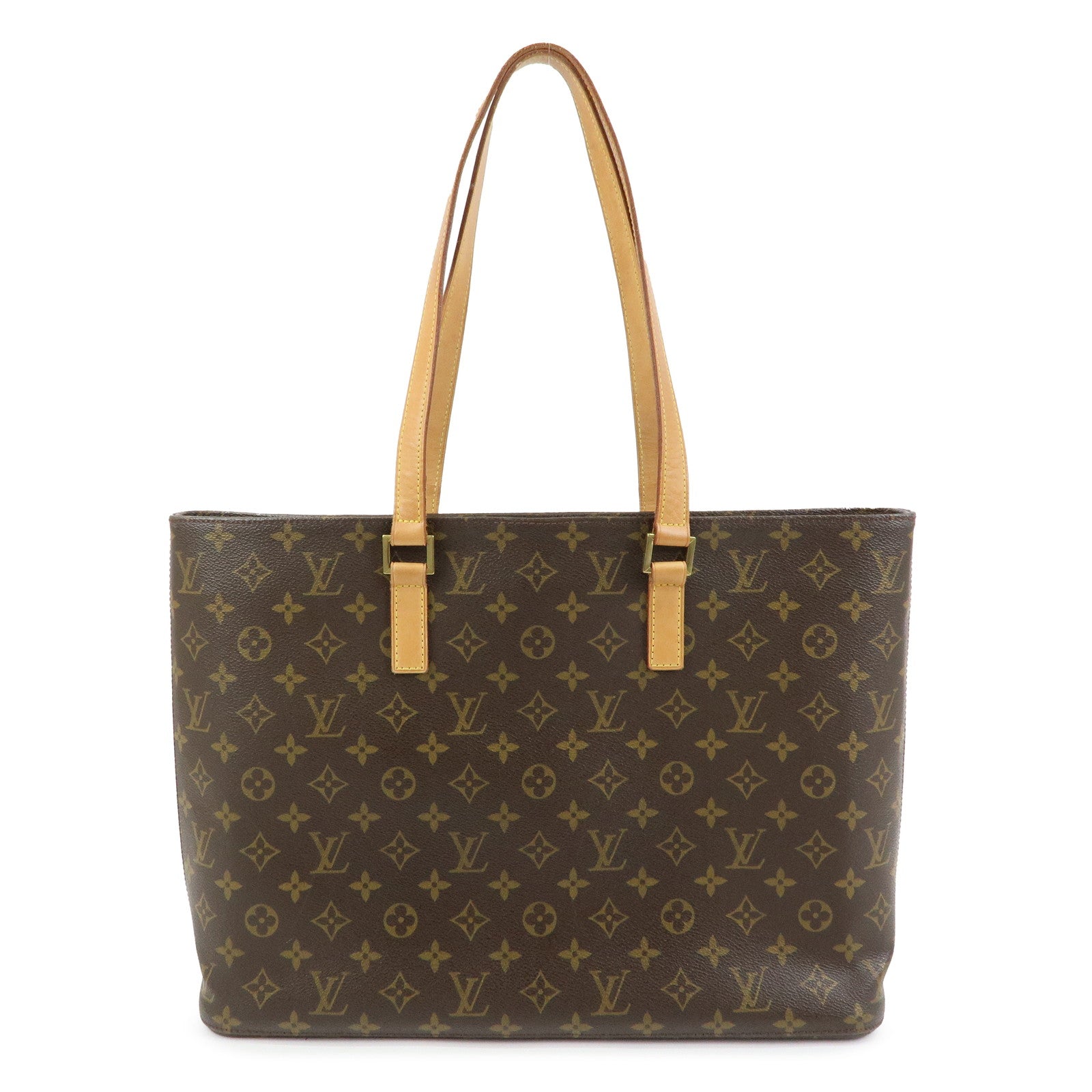 Louis Vuitton Monogram Luco Tote Bag Shoulder Bag Brown M51155