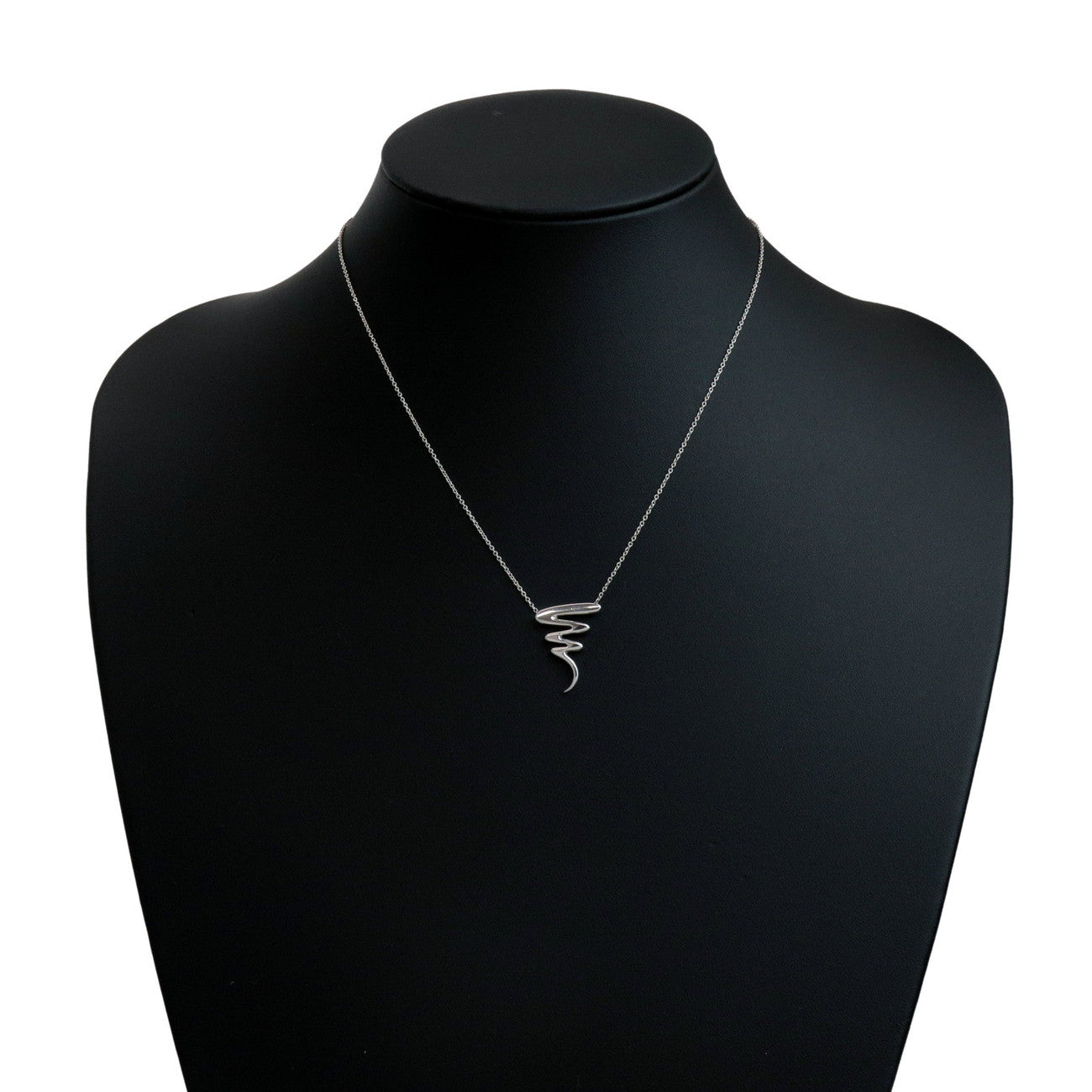 Tiffany & Co Paloma Picasso Scribble Necklace SV925 Silver