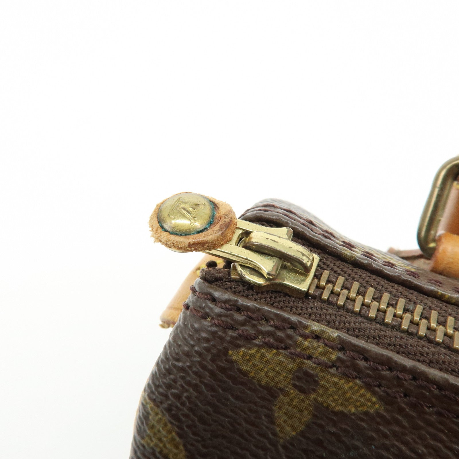 Louis Vuitton Monogram Mini Speedy Hand Bag Brown M41534 J75011 Lot