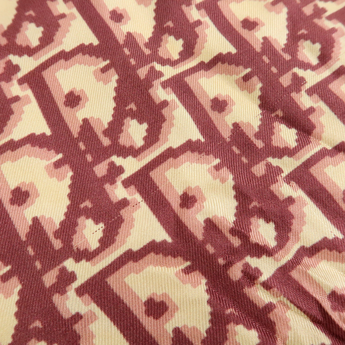 Christian Dior GUCCI FENDI Lot of 3 Silk Wool Scarf Bordeaux Pink Navy