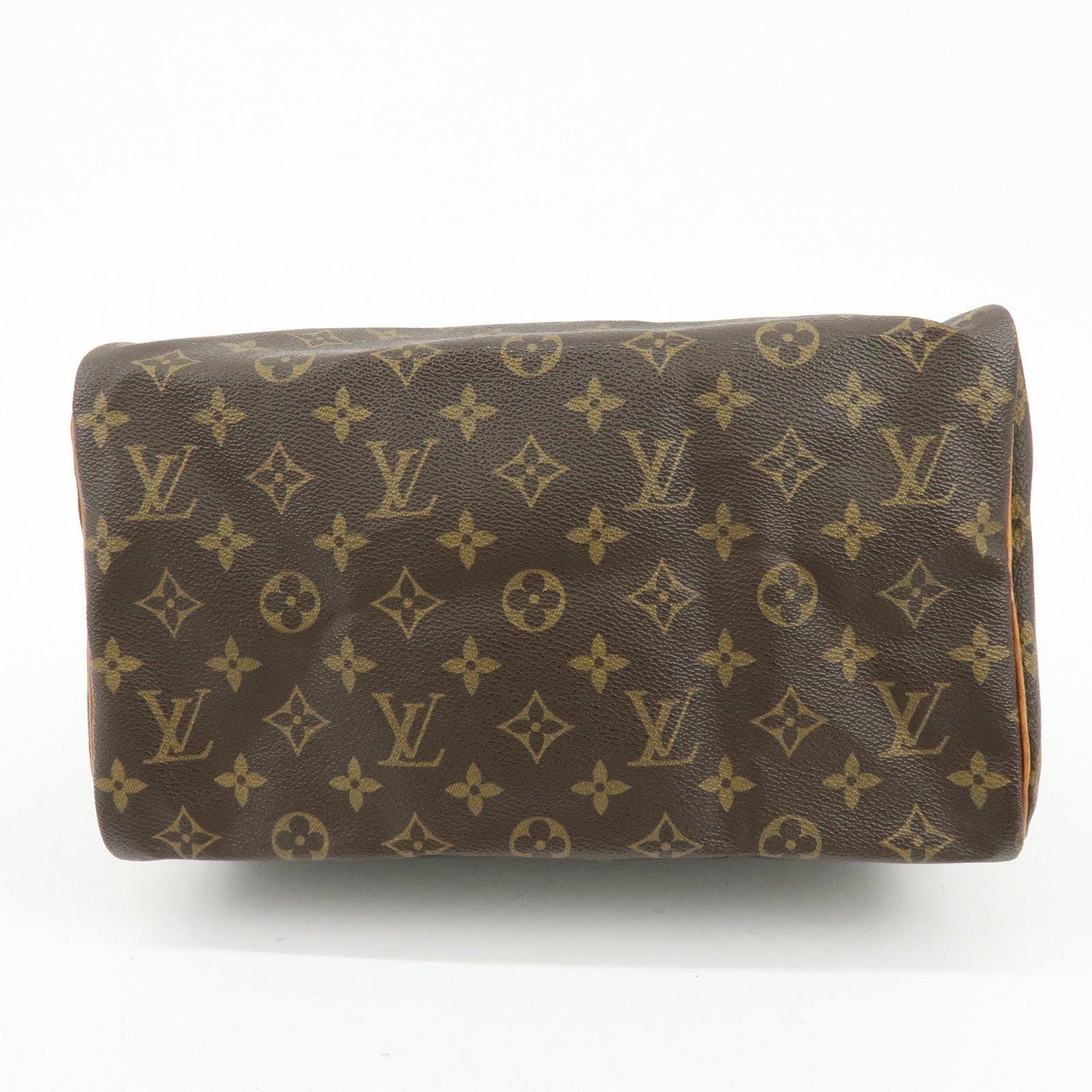 Louis Vuitton Monogram Speedy 30 Boston Bag Hand Bag Brown M41526