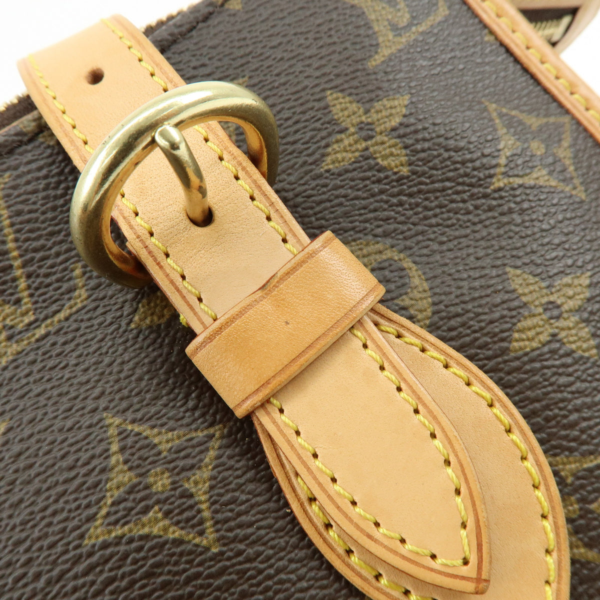 Louis Vuitton Monogram Popincourt Haut Shoulder Bag Brown M40007