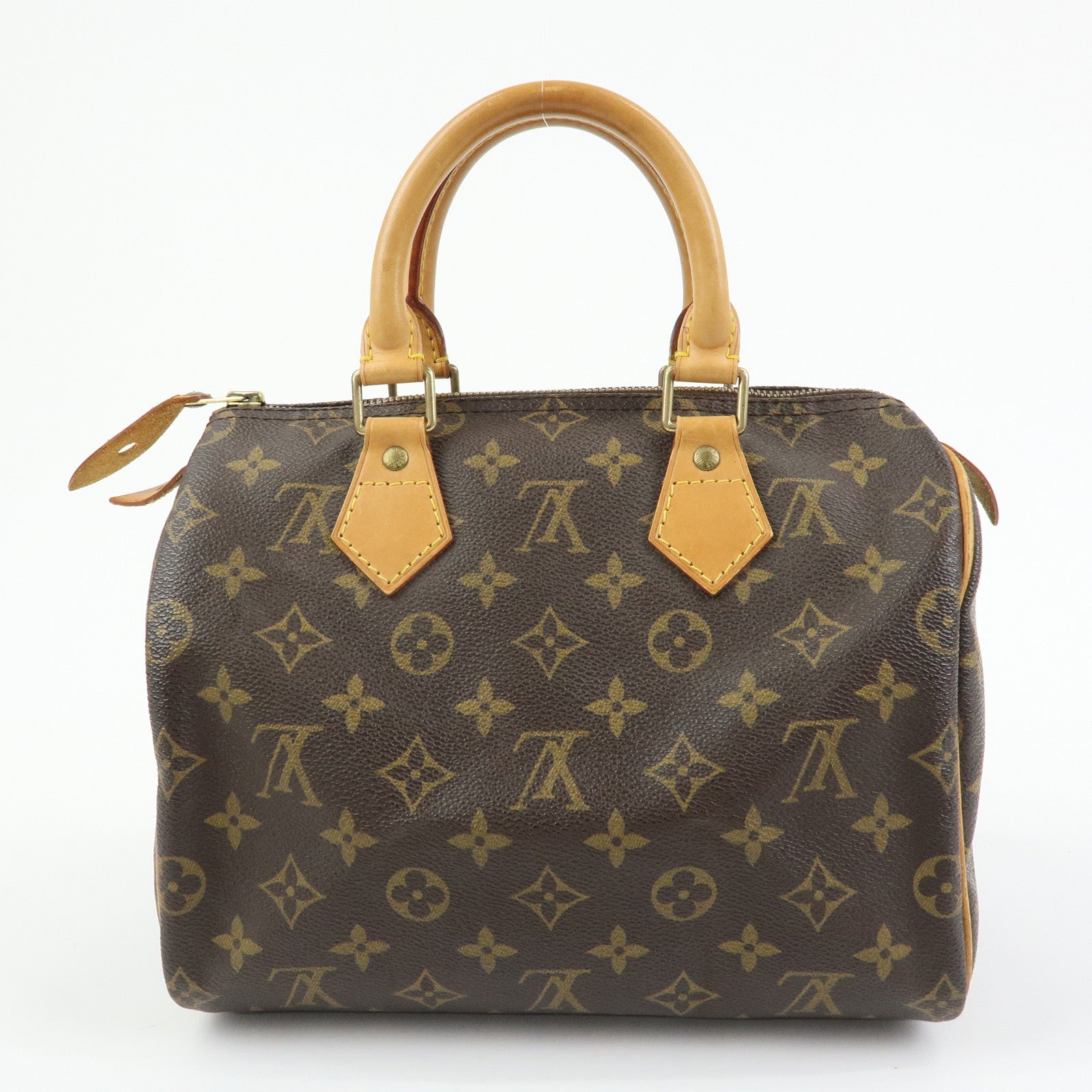 Louis Vuitton Monogram Speedy 25 Boston Bag Hand Bag Brown M41528