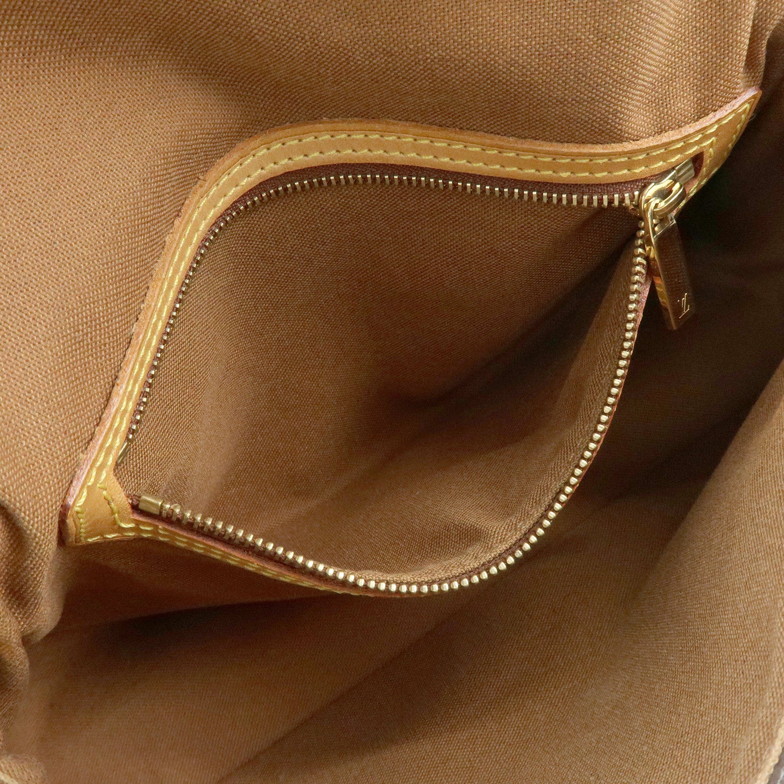 Louis Vuitton Monogram Mini Looping Shoulder Bag Hand Bag Brown M51147