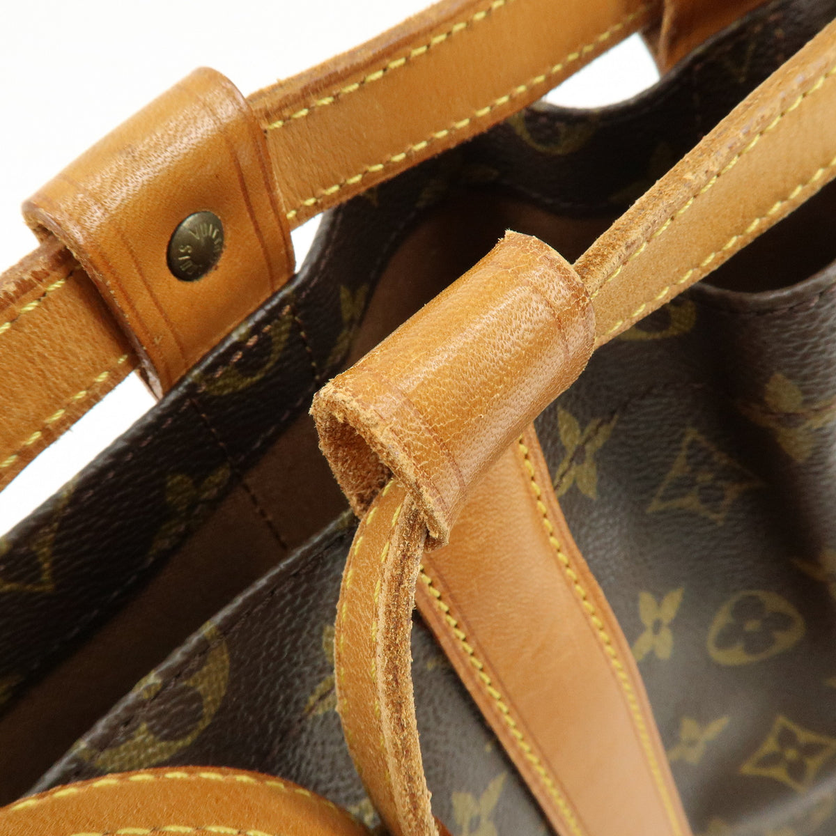 Louis Vuitton Monogram Randonnee PM Shoulder Bag Brown M42243