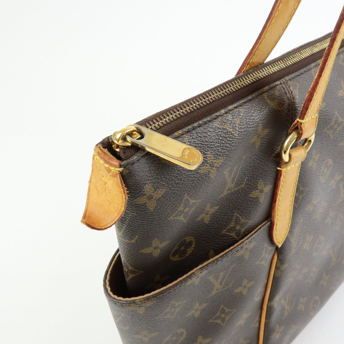 Louis Vuitton Monogram Totally MM Tote Bag Shoulder Bag Brown M56689