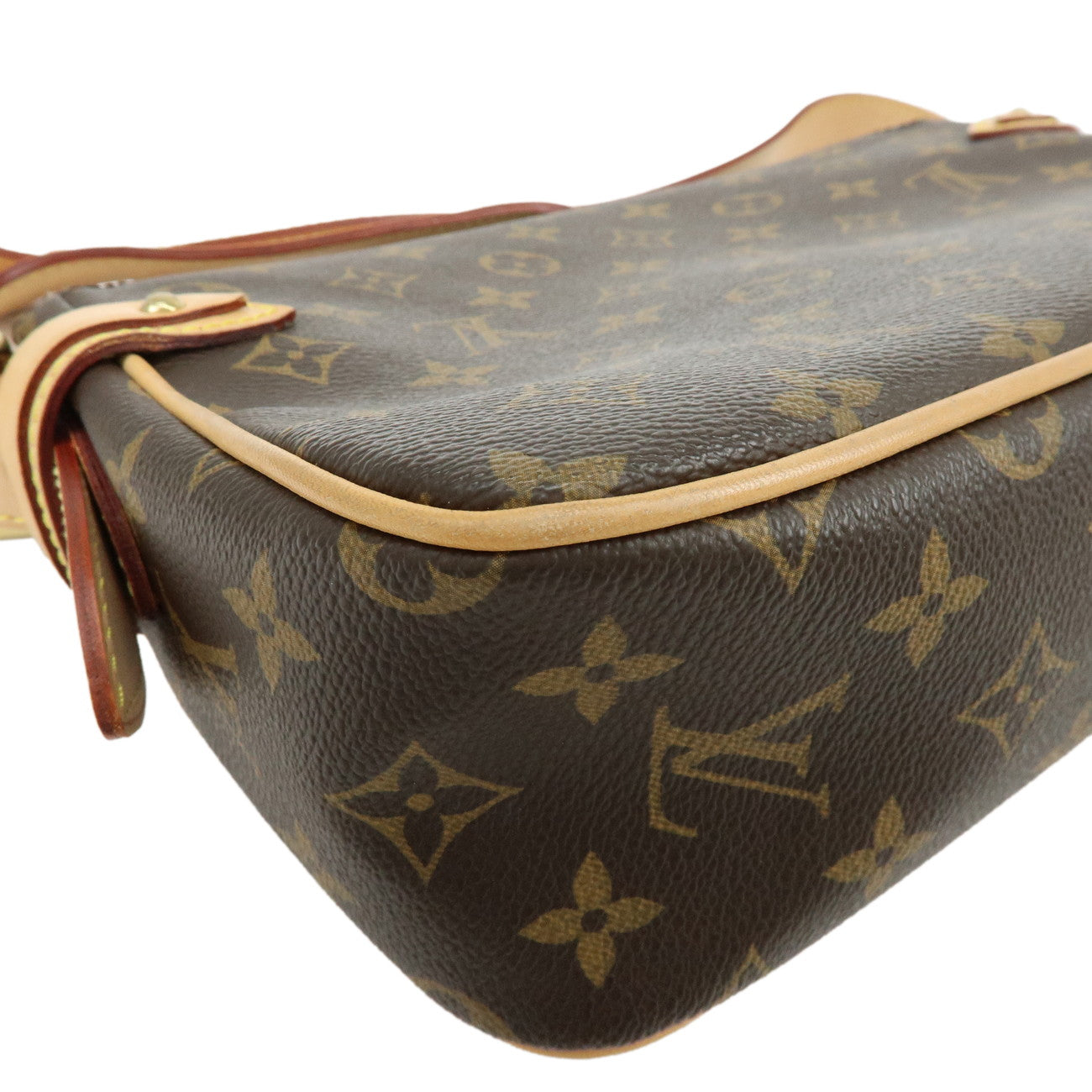 Louis Vuitton Monogram Hudson PM Shoulder Bag Brown M40047